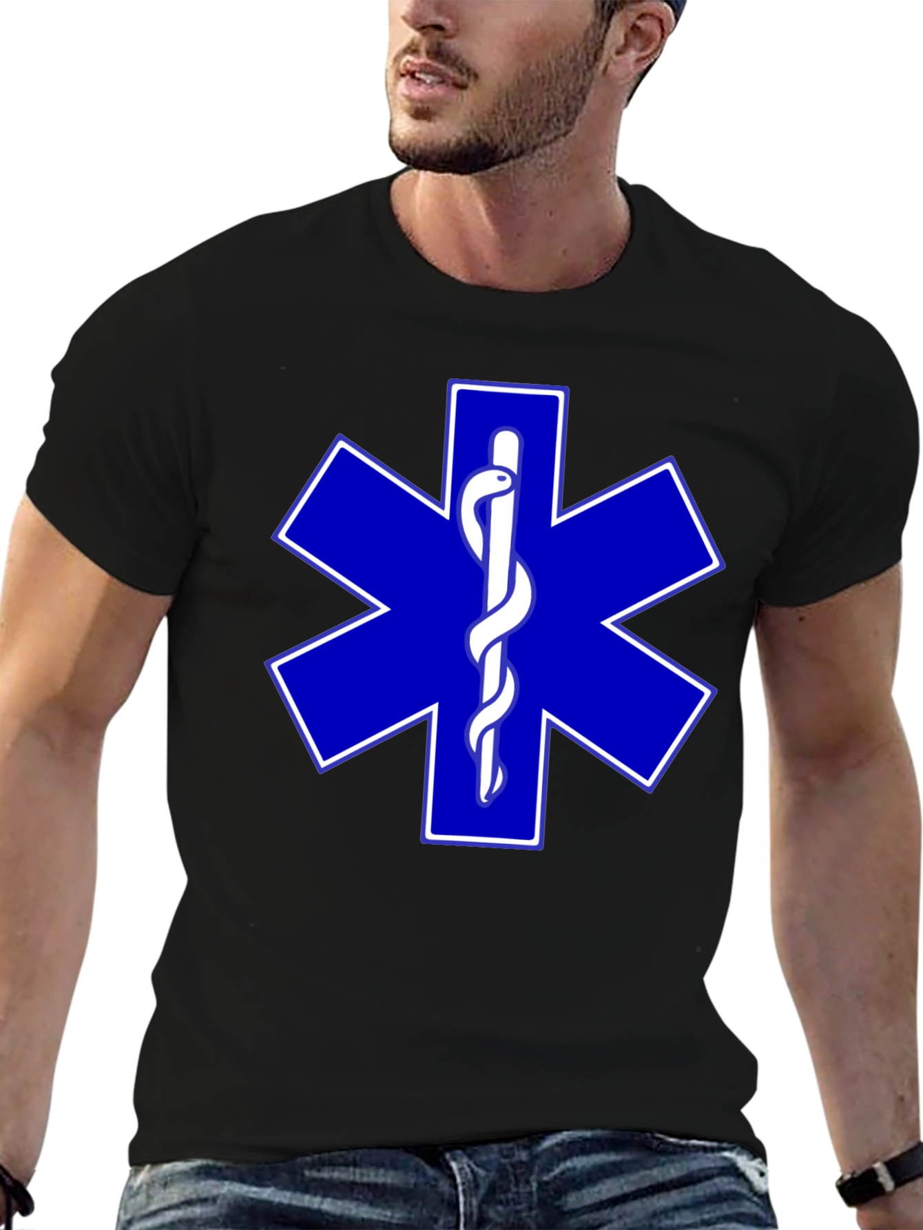 Star of Life EMT T-Shirt - Medical Symbol Tee