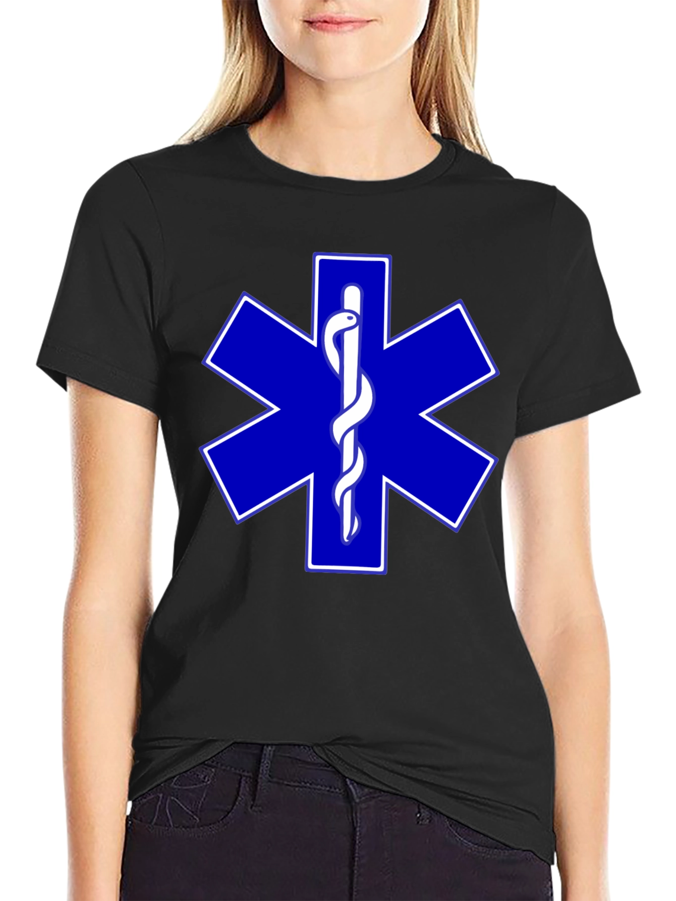 Star of Life EMT T-Shirt - Medical Symbol Tee