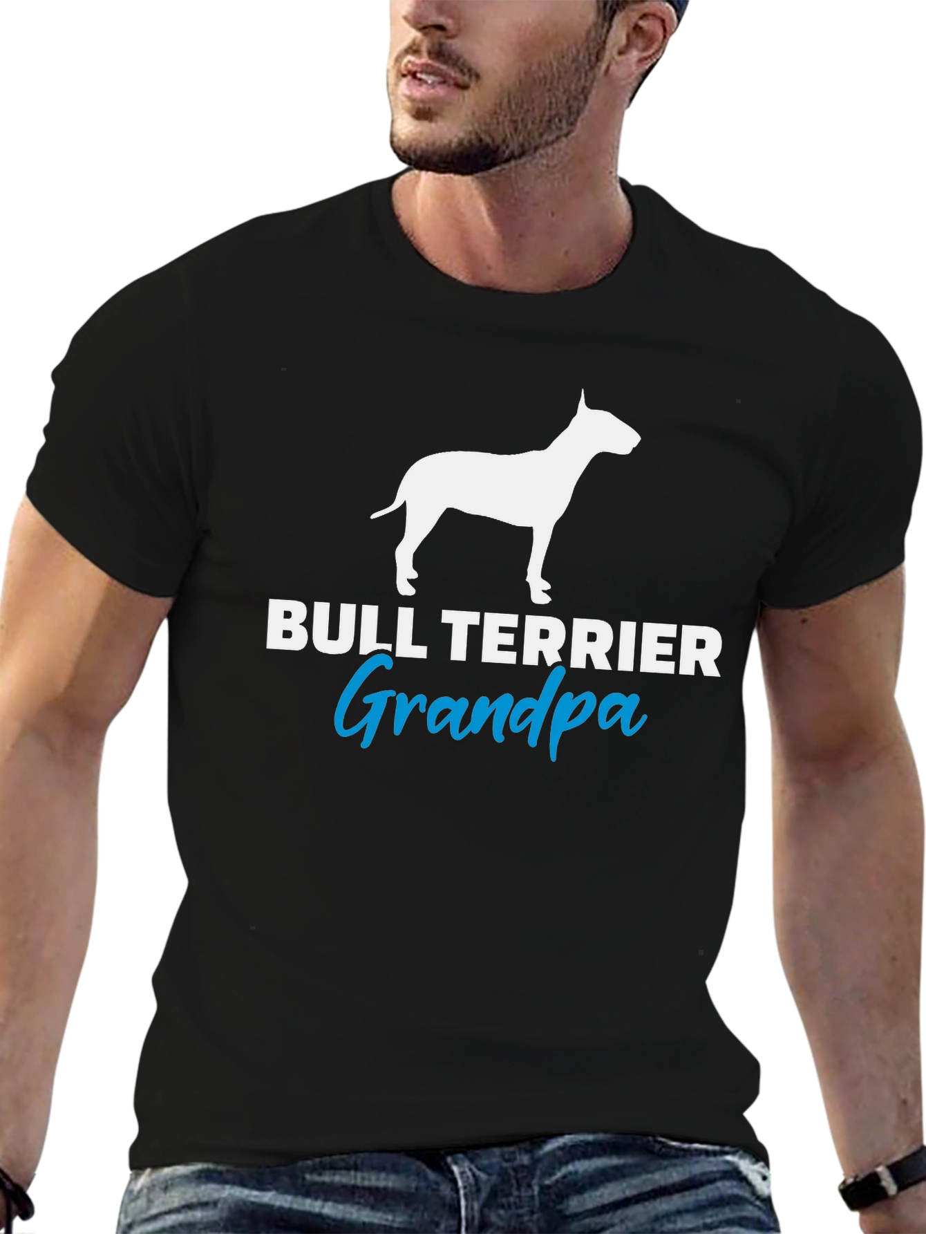 Bull Terrier Grandpa T-Shirt