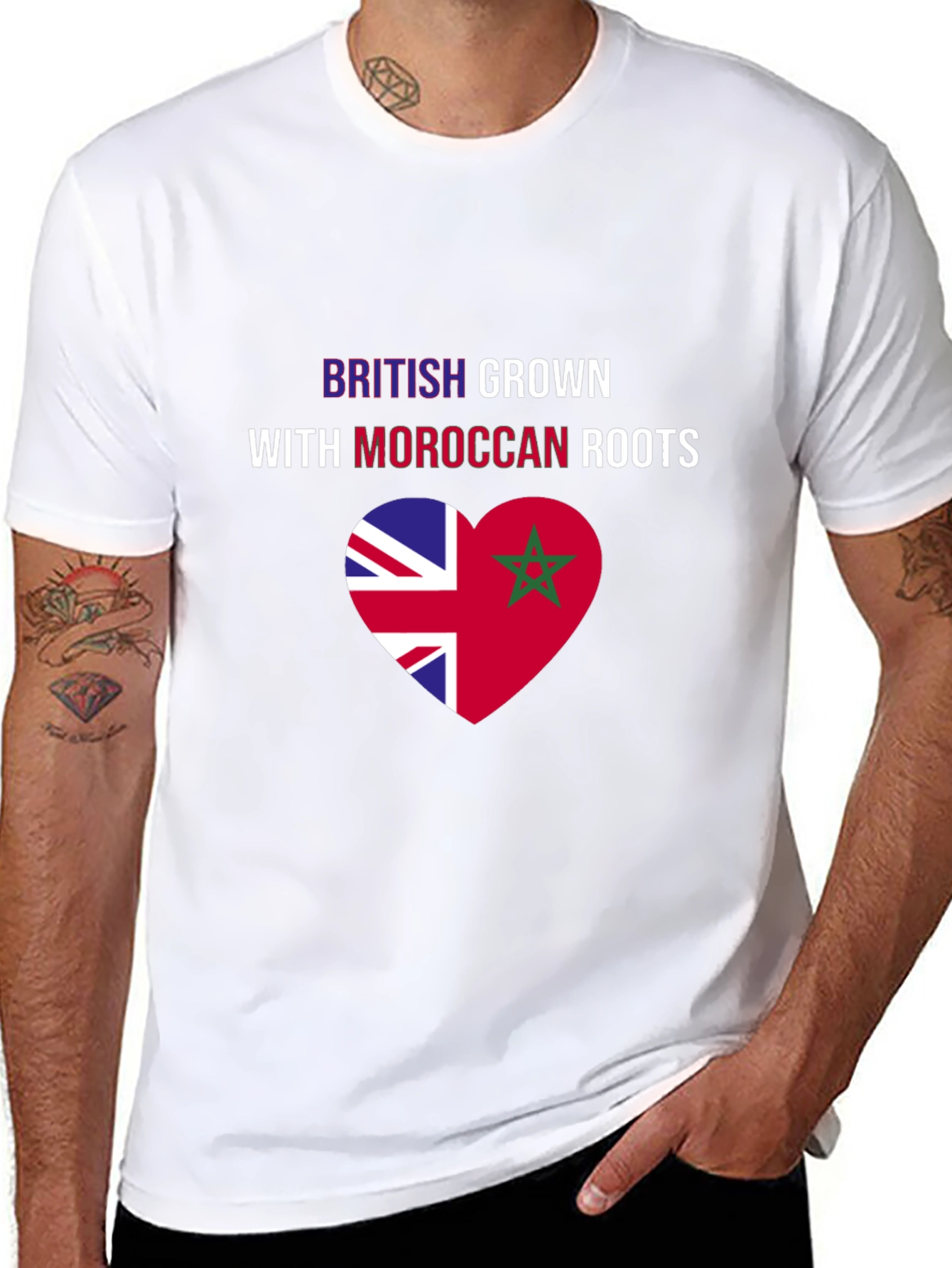 British Grown Moroccan Roots T-Shirt