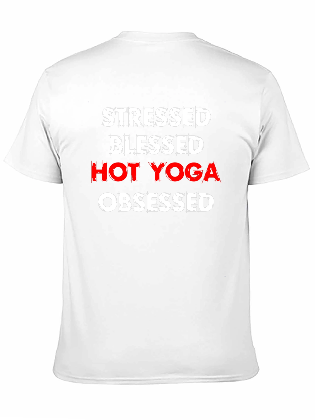 Stressed Blessed Hot Yoga Obsessed Tee