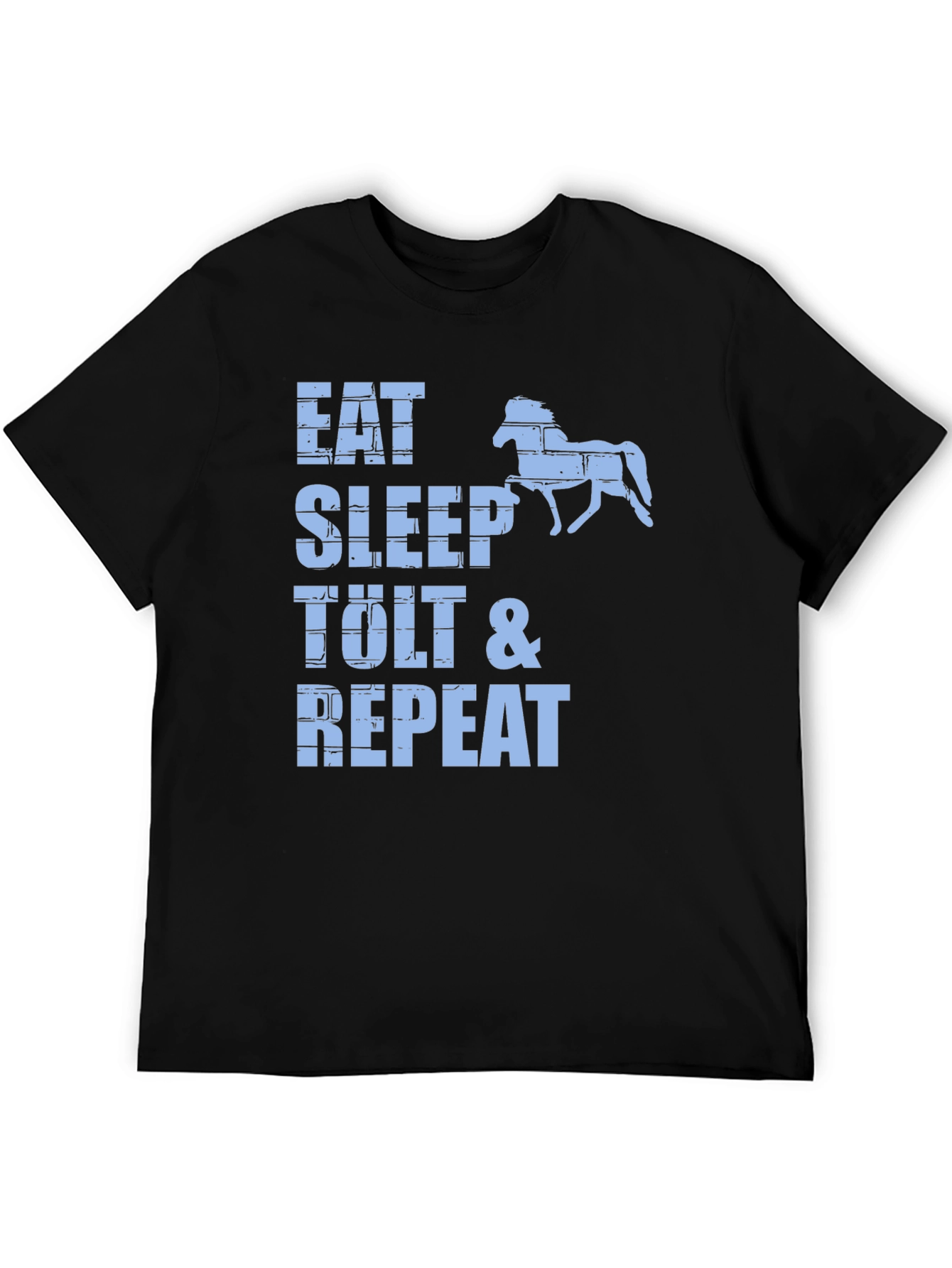 Eat Sleep Tolt & Repeat Black T-Shirt