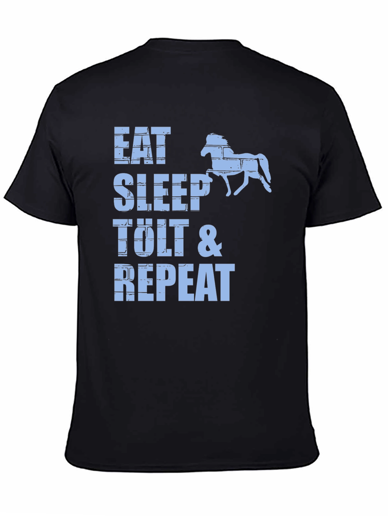 Eat Sleep Tolt & Repeat Black T-Shirt