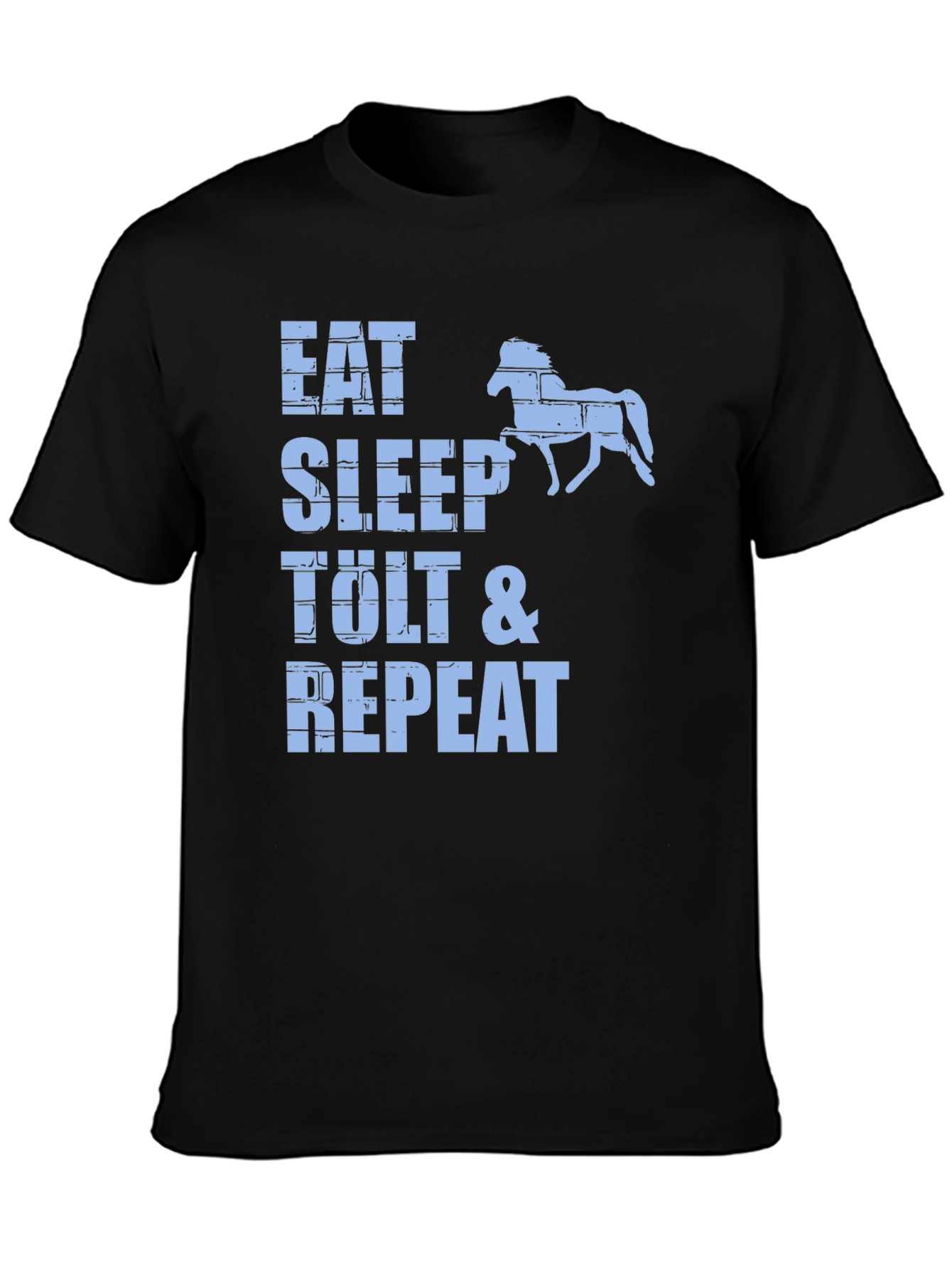 Eat Sleep Tolt & Repeat Black T-Shirt
