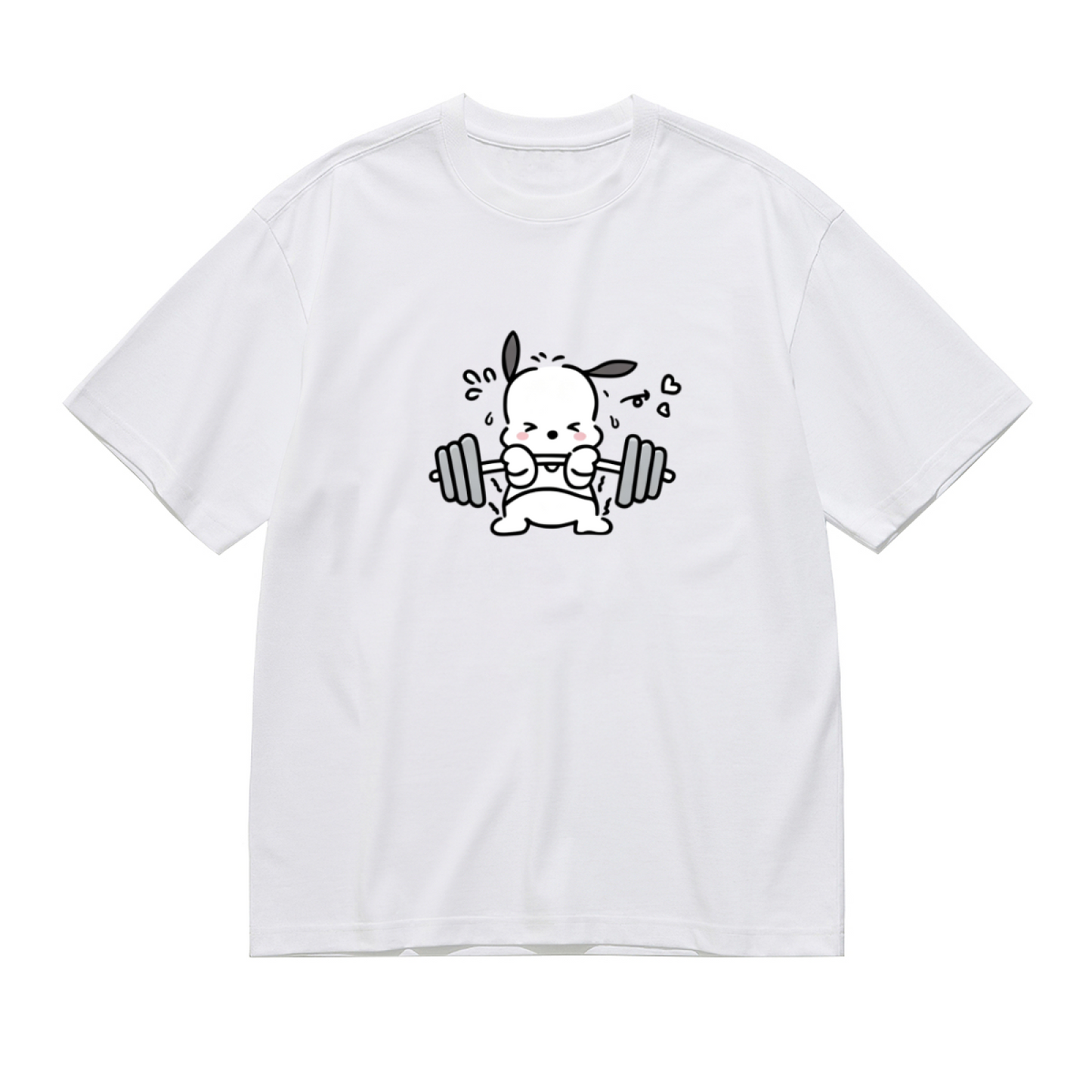 Workout Pochacco Lifting Weights Funny Plus?Size Women¡¯s T?Shirt