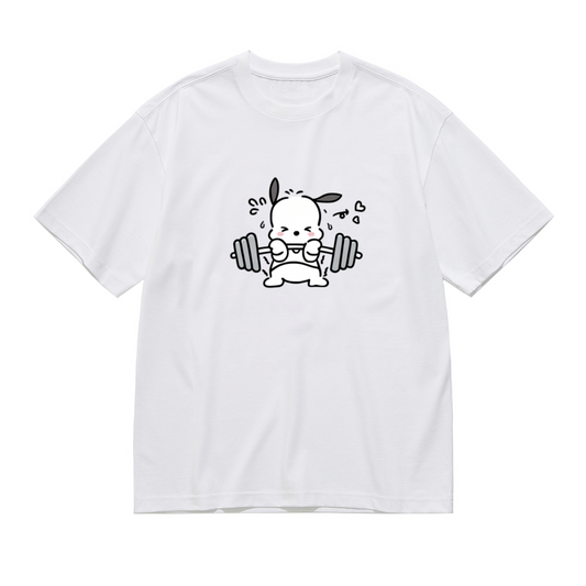 Workout Pochacco Lifting Weights Funny Plus?Size Women¡¯s T?Shirt