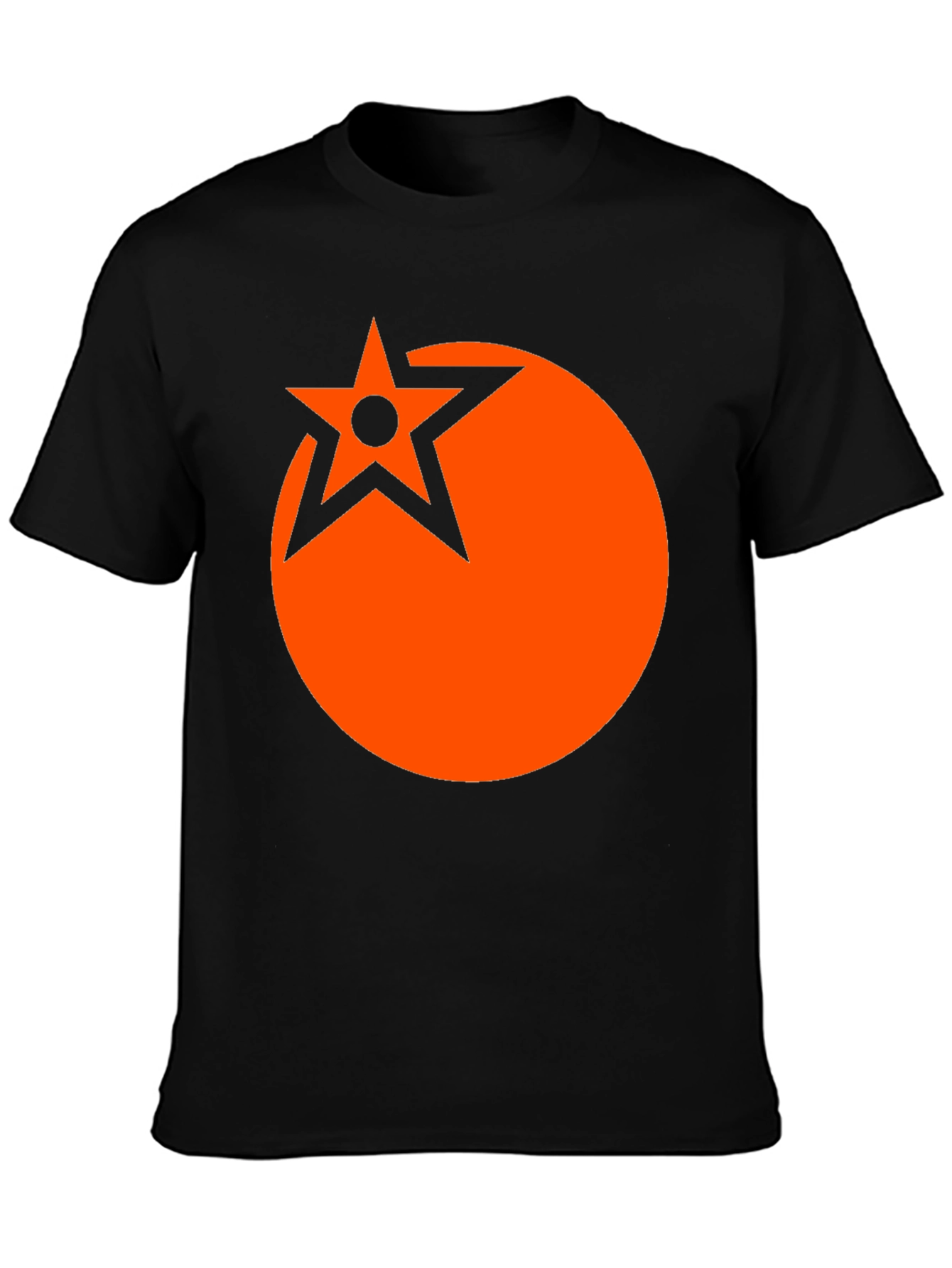 Star Circle Graphic Tee - Bold Statement Shirt