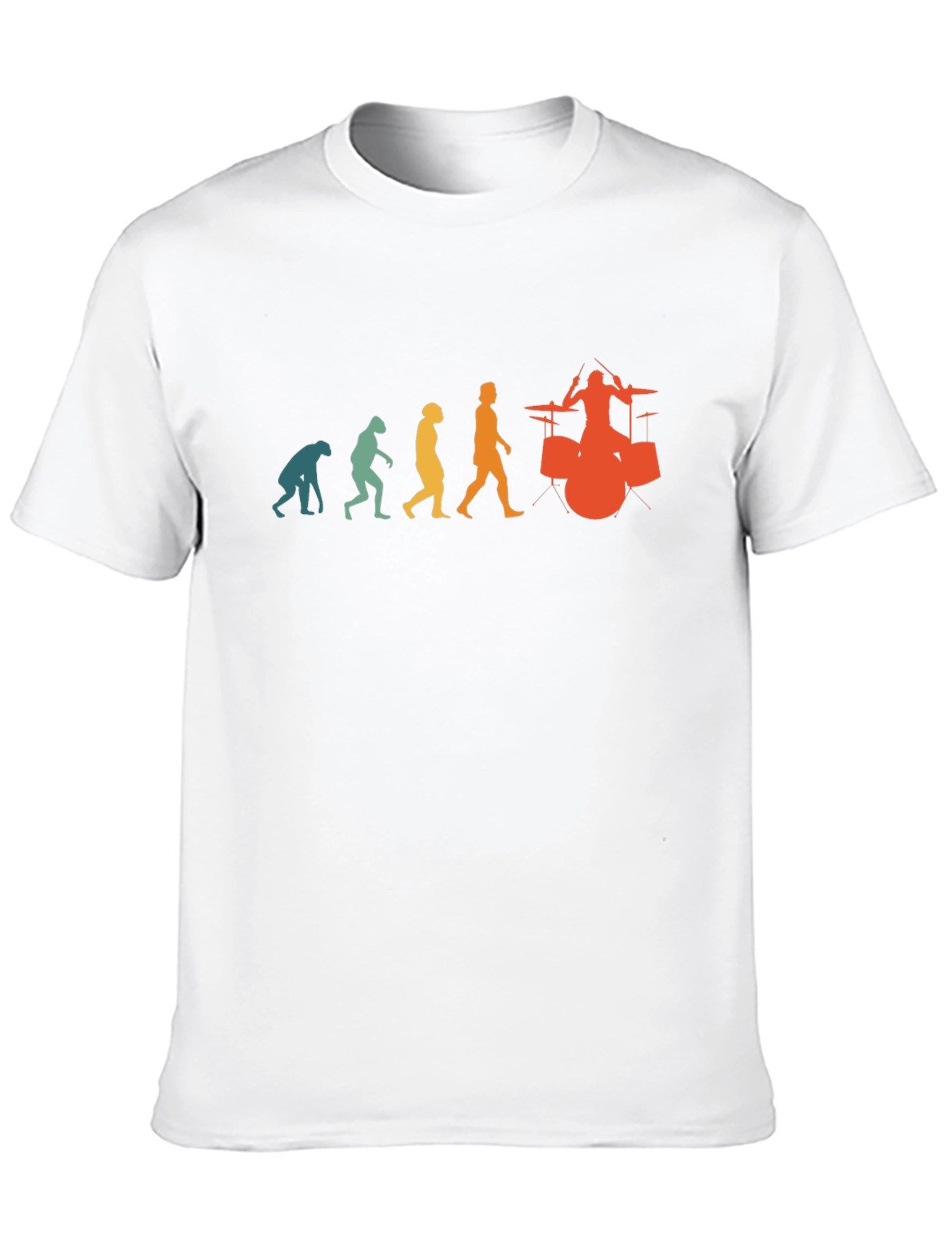 Evolution of Drumming T-Shirt - Black