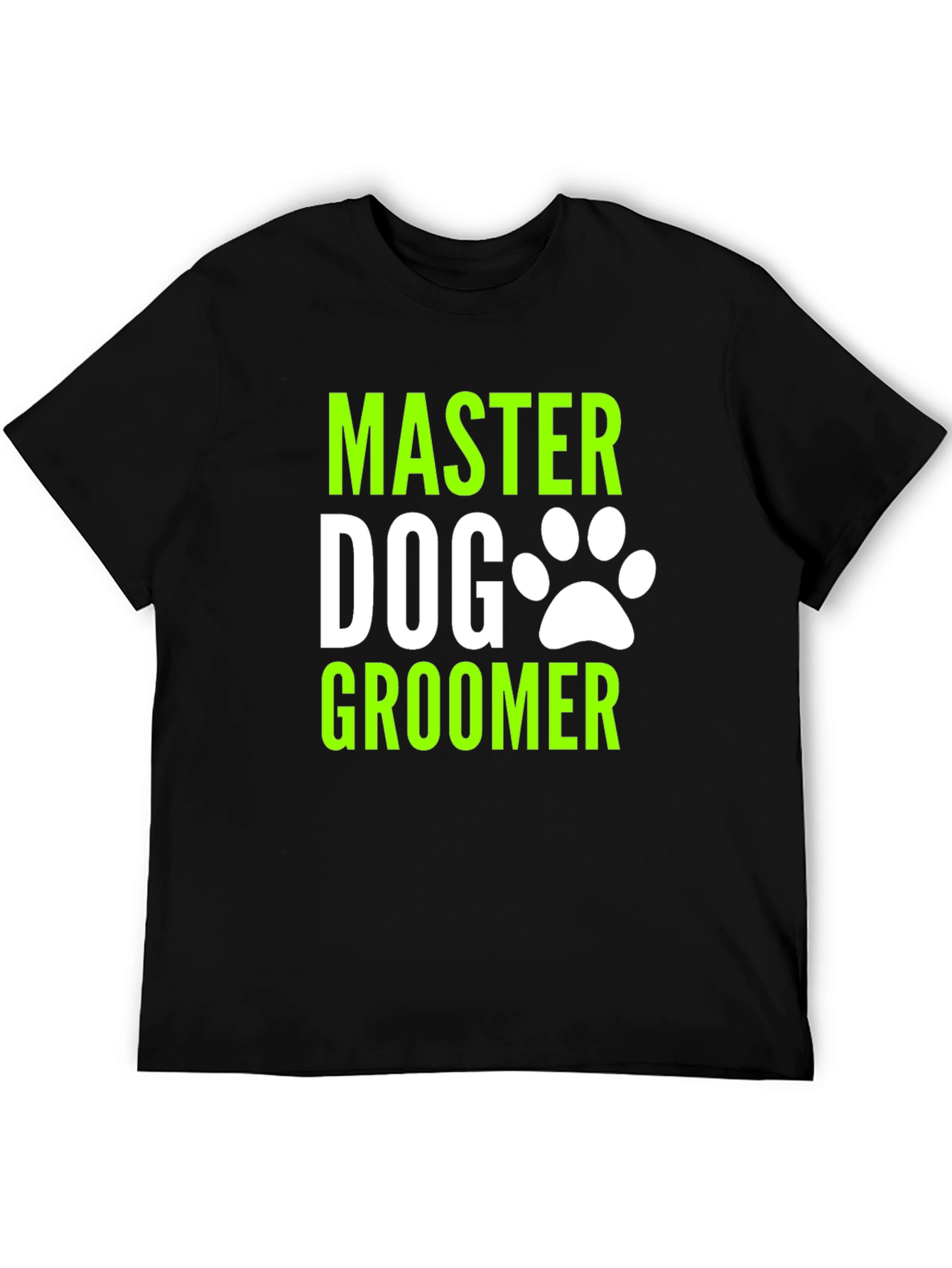 Master Dog Groomer Graphic T-Shirt