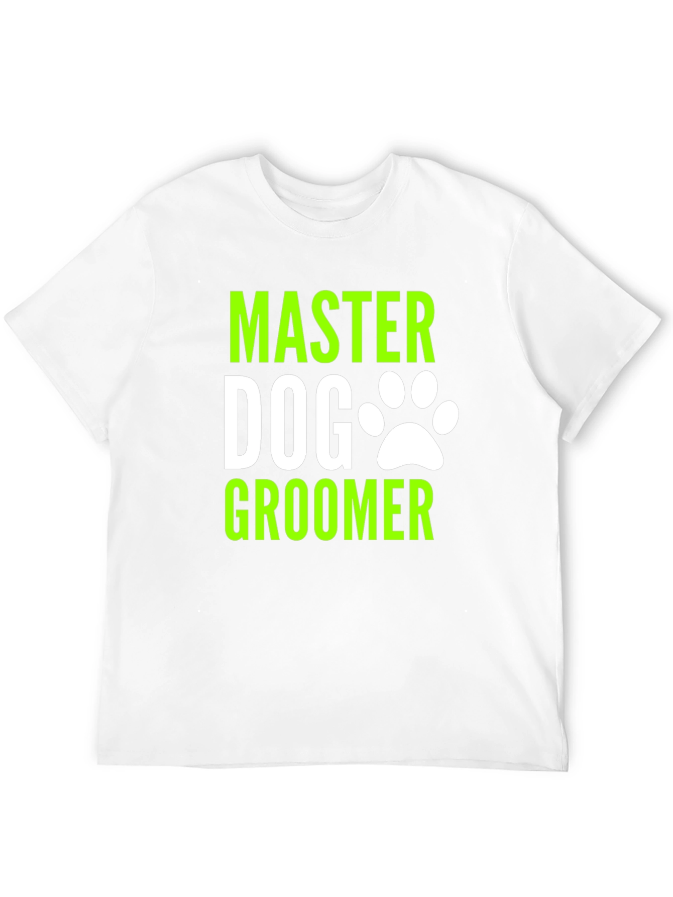Master Dog Groomer Graphic T-Shirt