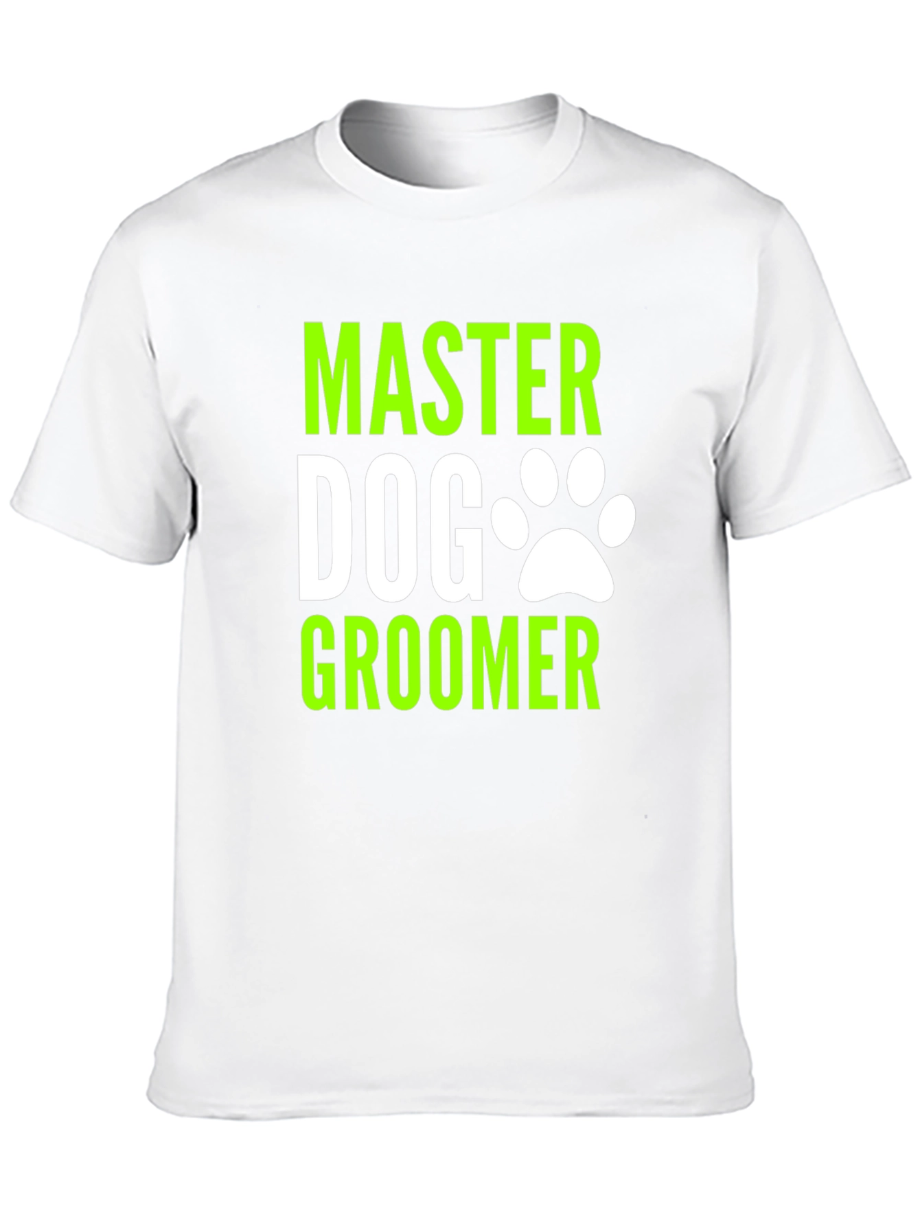 Master Dog Groomer Graphic T-Shirt