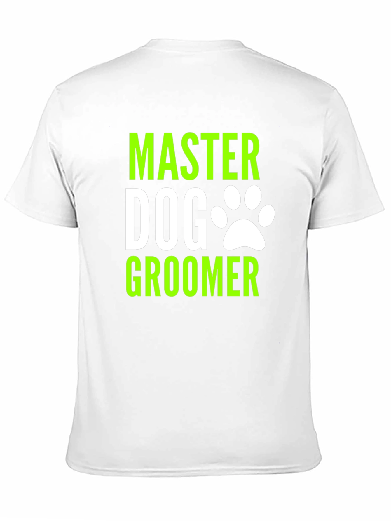 Master Dog Groomer Graphic T-Shirt