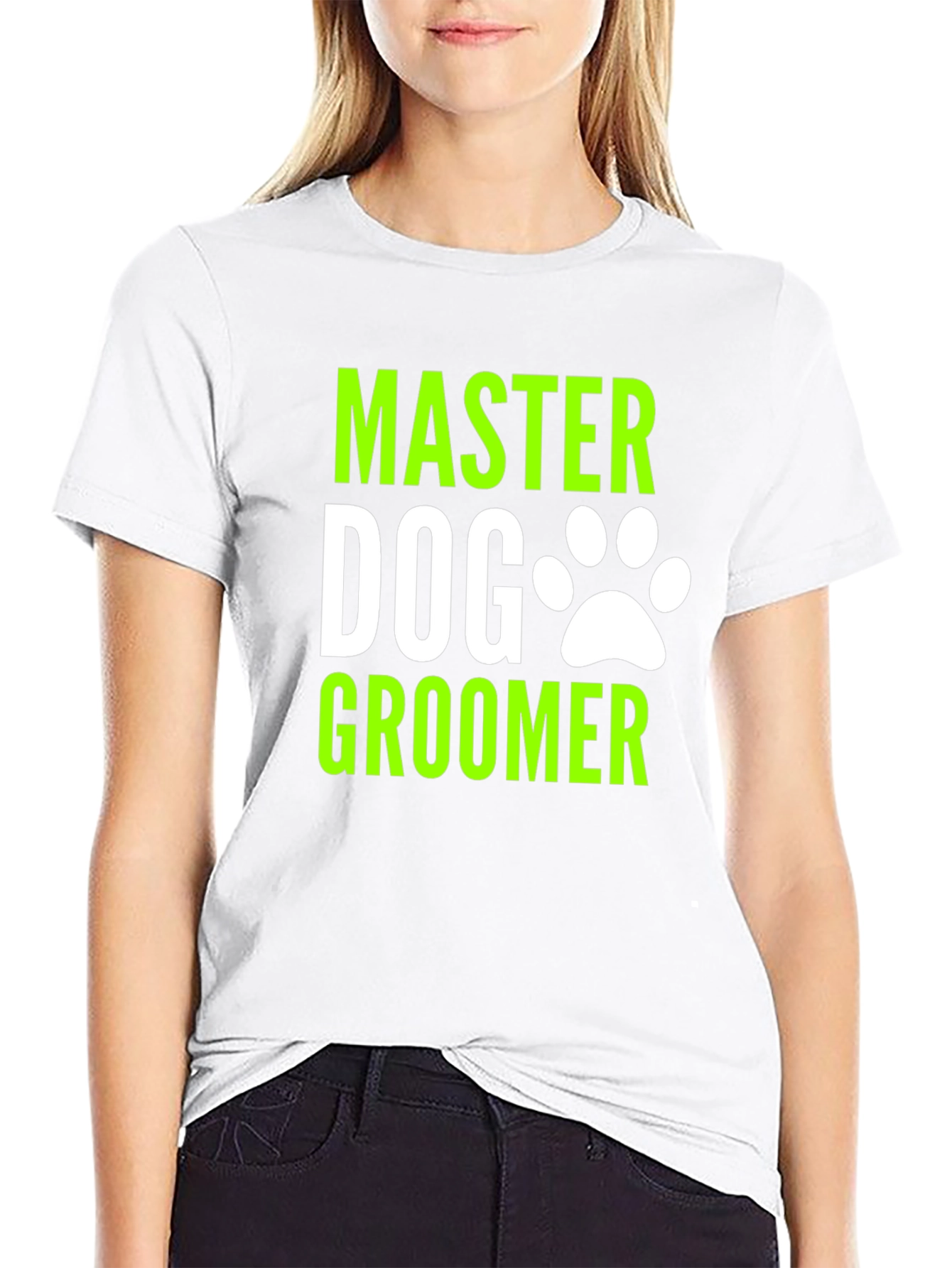 Master Dog Groomer Graphic T-Shirt