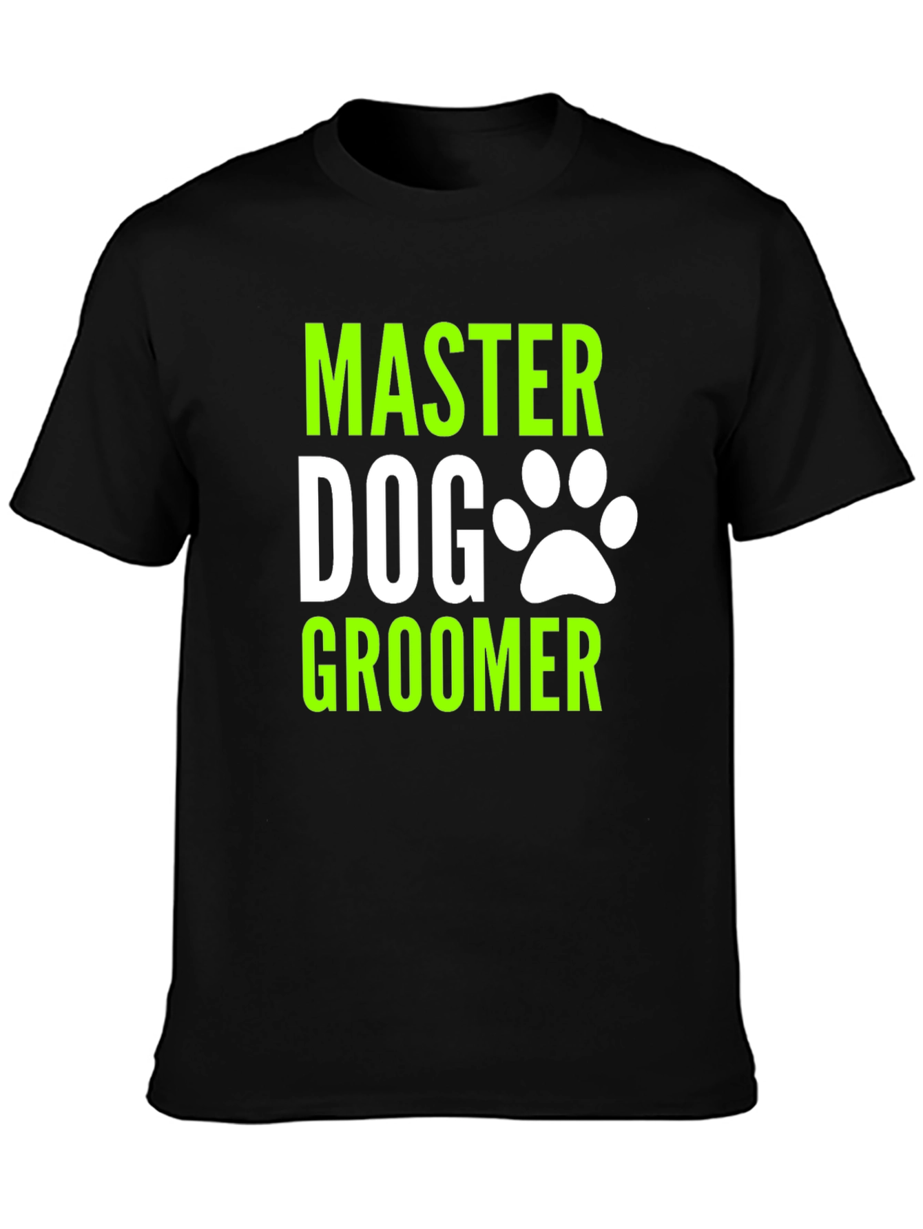 Master Dog Groomer Graphic T-Shirt