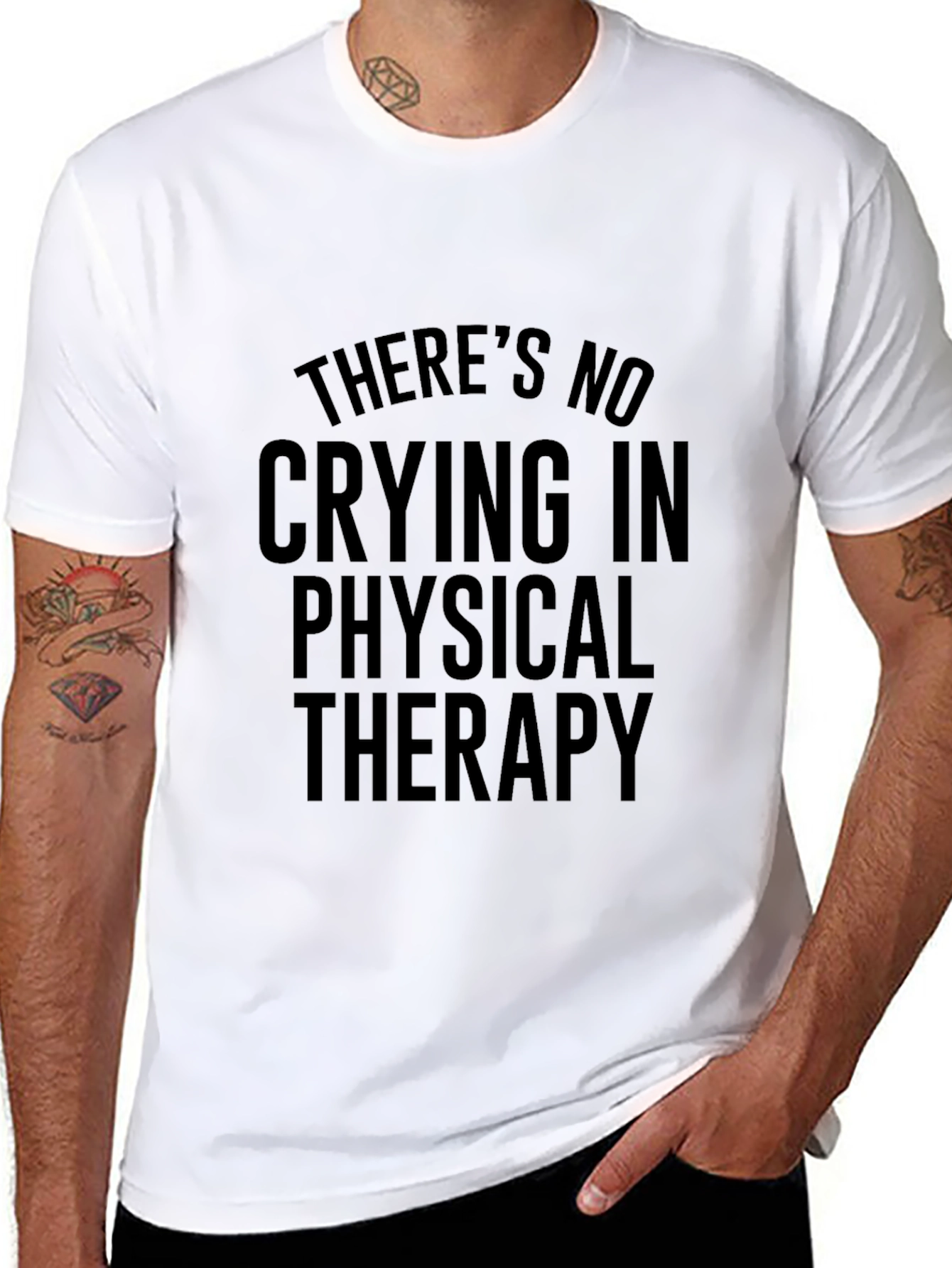 No Crying in Physical Therapy T-Shirt