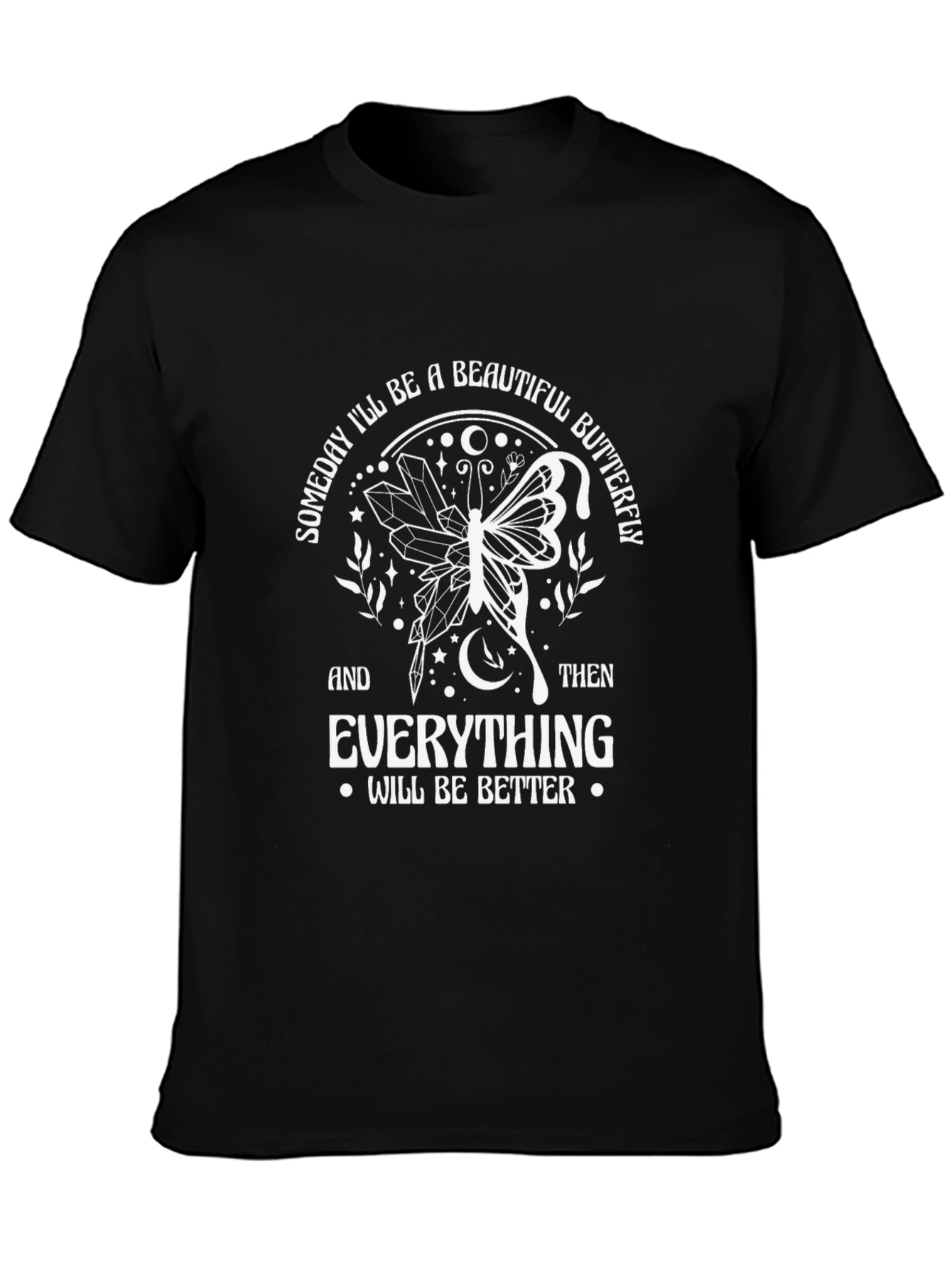 Butterfly Graphic Tee - Someday Ill Be Beautiful