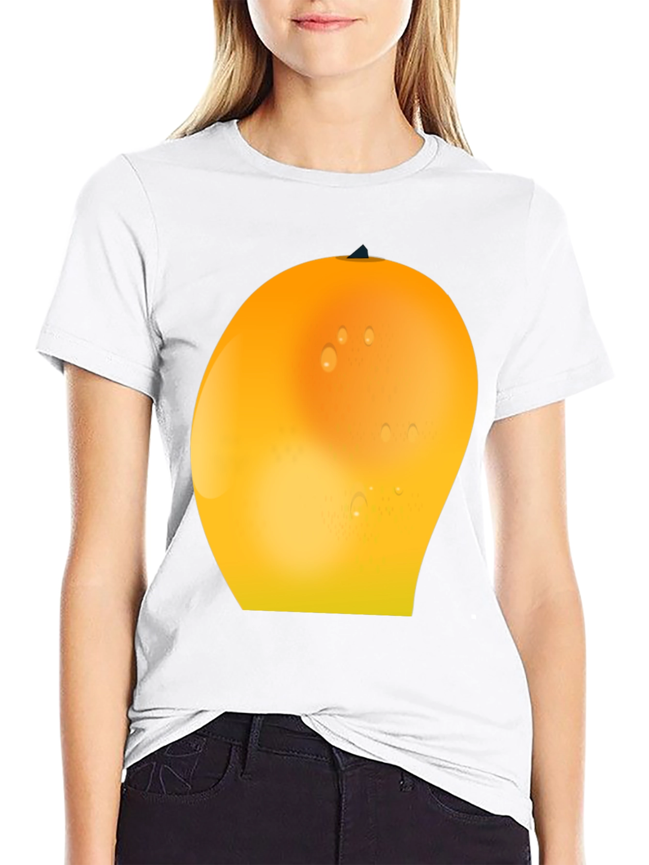 Mango Graphic Tee - Fruity Fun Shirt