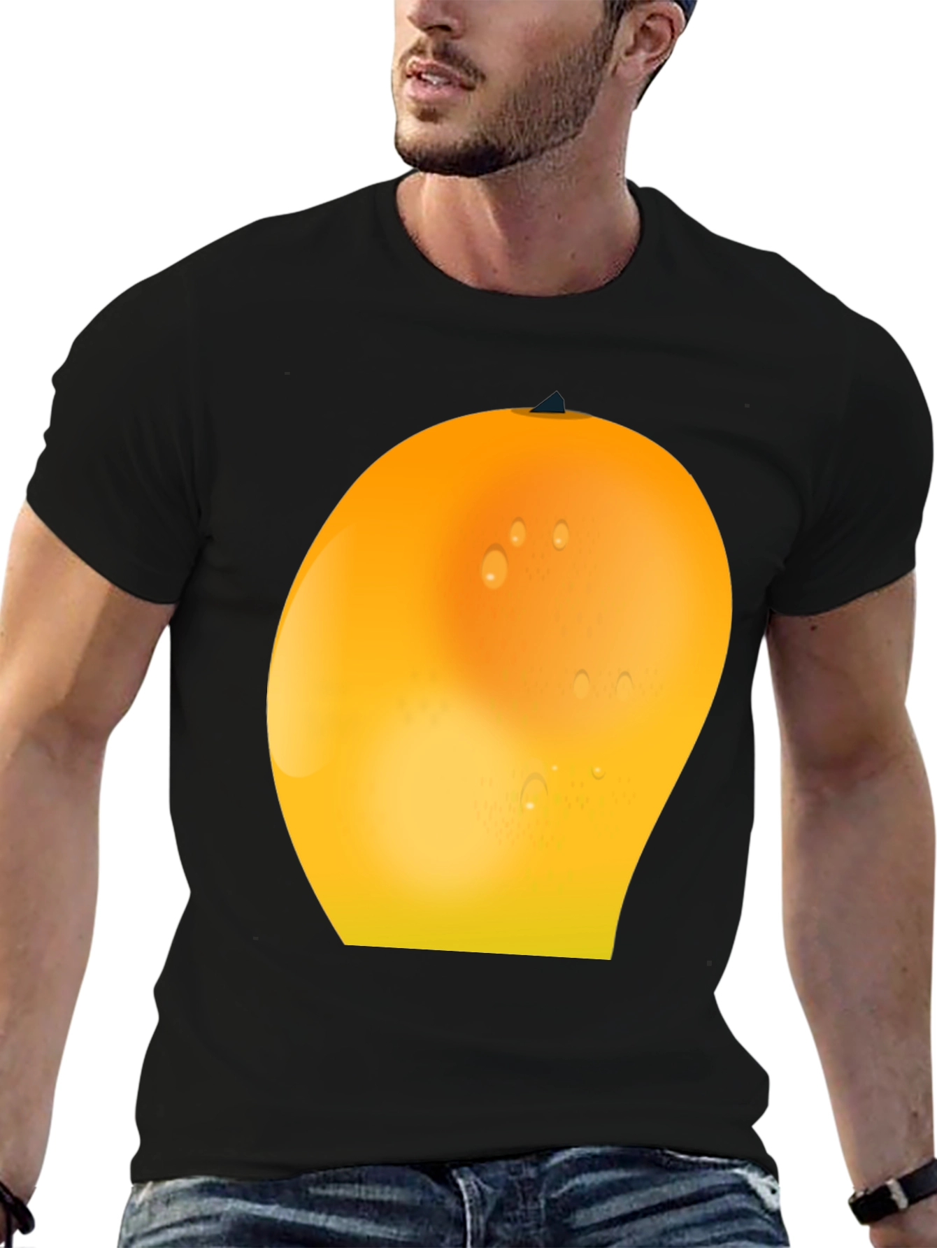 Mango Graphic Tee - Fruity Fun Shirt