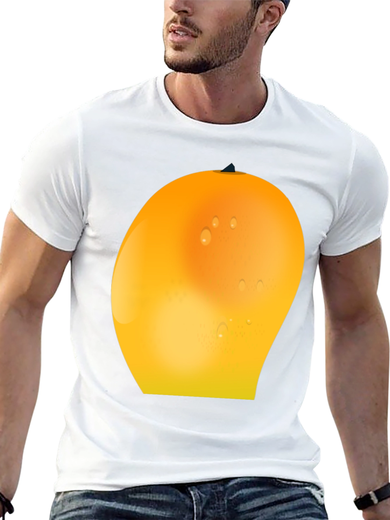 Mango Graphic Tee - Fruity Fun Shirt