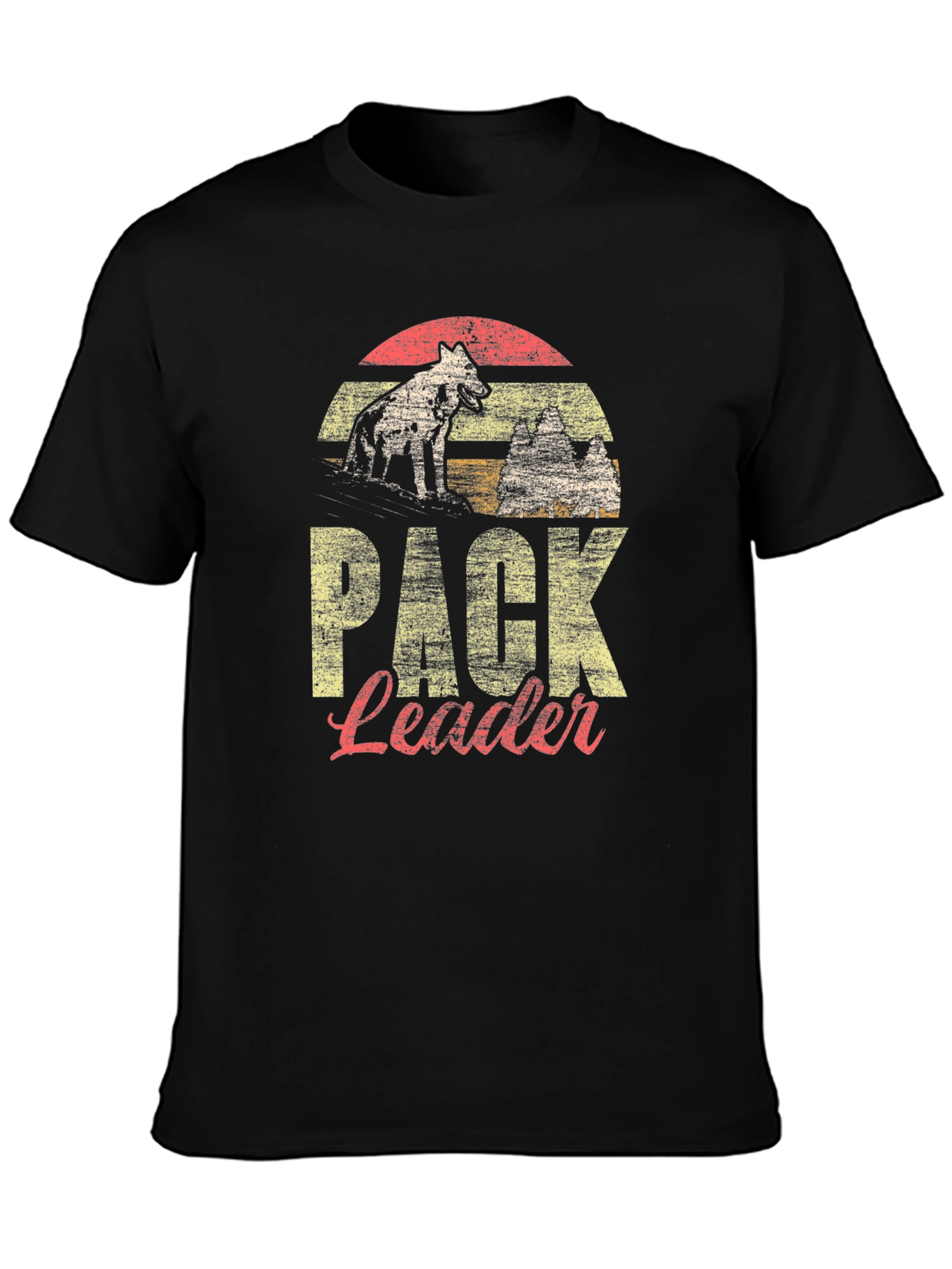 Pack Leader Graphic Tee - Distressed Design