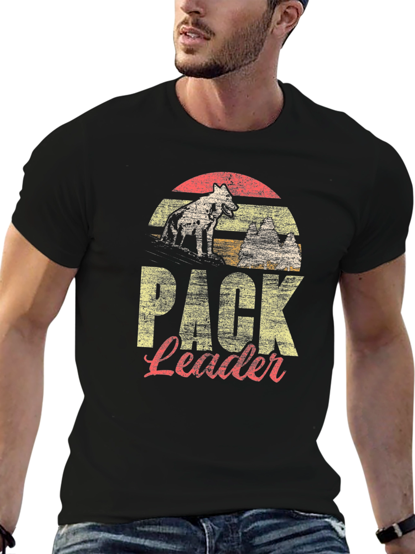 Pack Leader Graphic Tee - Distressed Design
