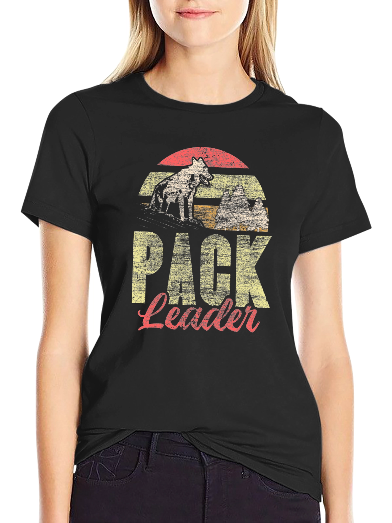 Pack Leader Graphic Tee - Distressed Design
