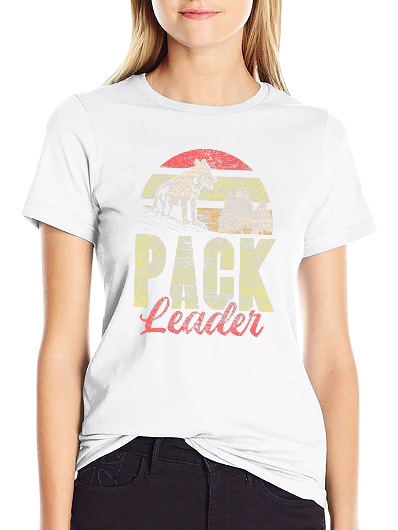Pack Leader Graphic Tee - Distressed Design