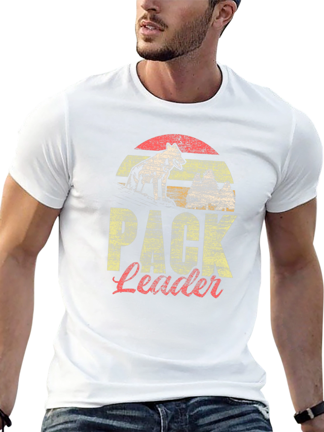 Pack Leader Graphic Tee - Distressed Design