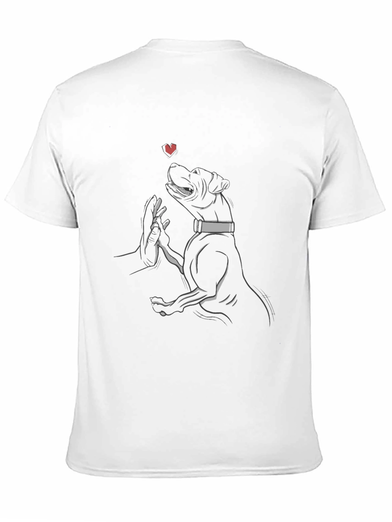 Dog Lover Graphic Tee - Mans Best Friend Shirt