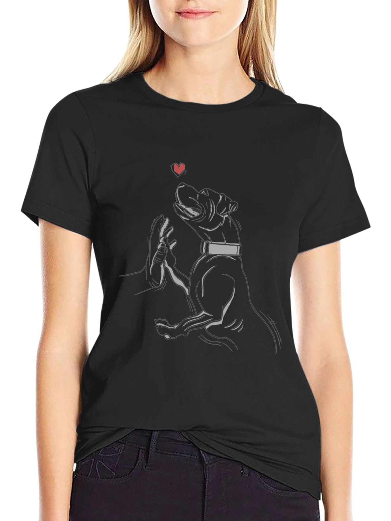 Dog Lover Graphic Tee - Mans Best Friend Shirt