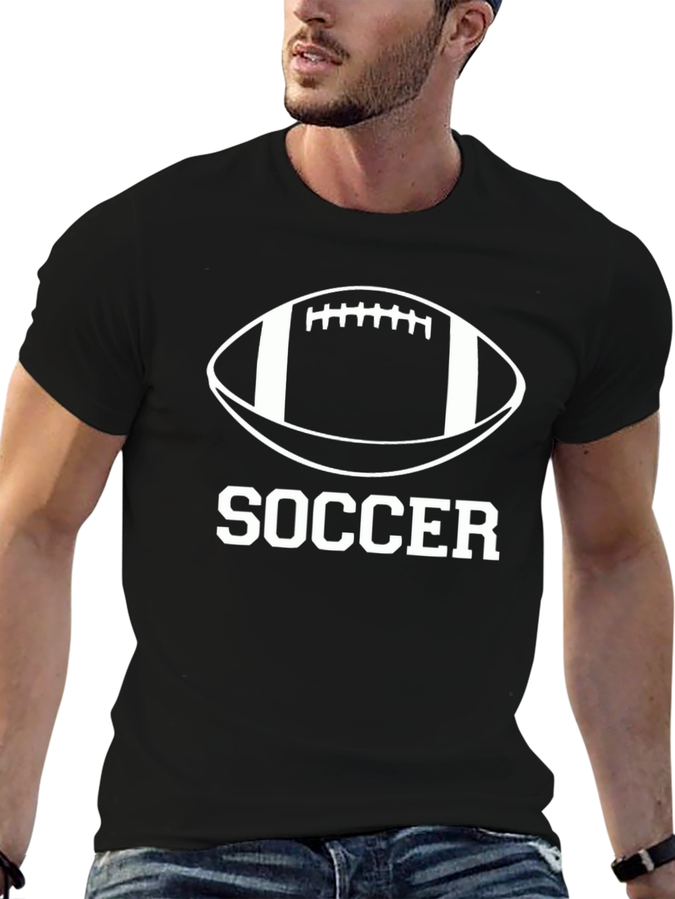 Funny SOCCER Football Graphic Tee