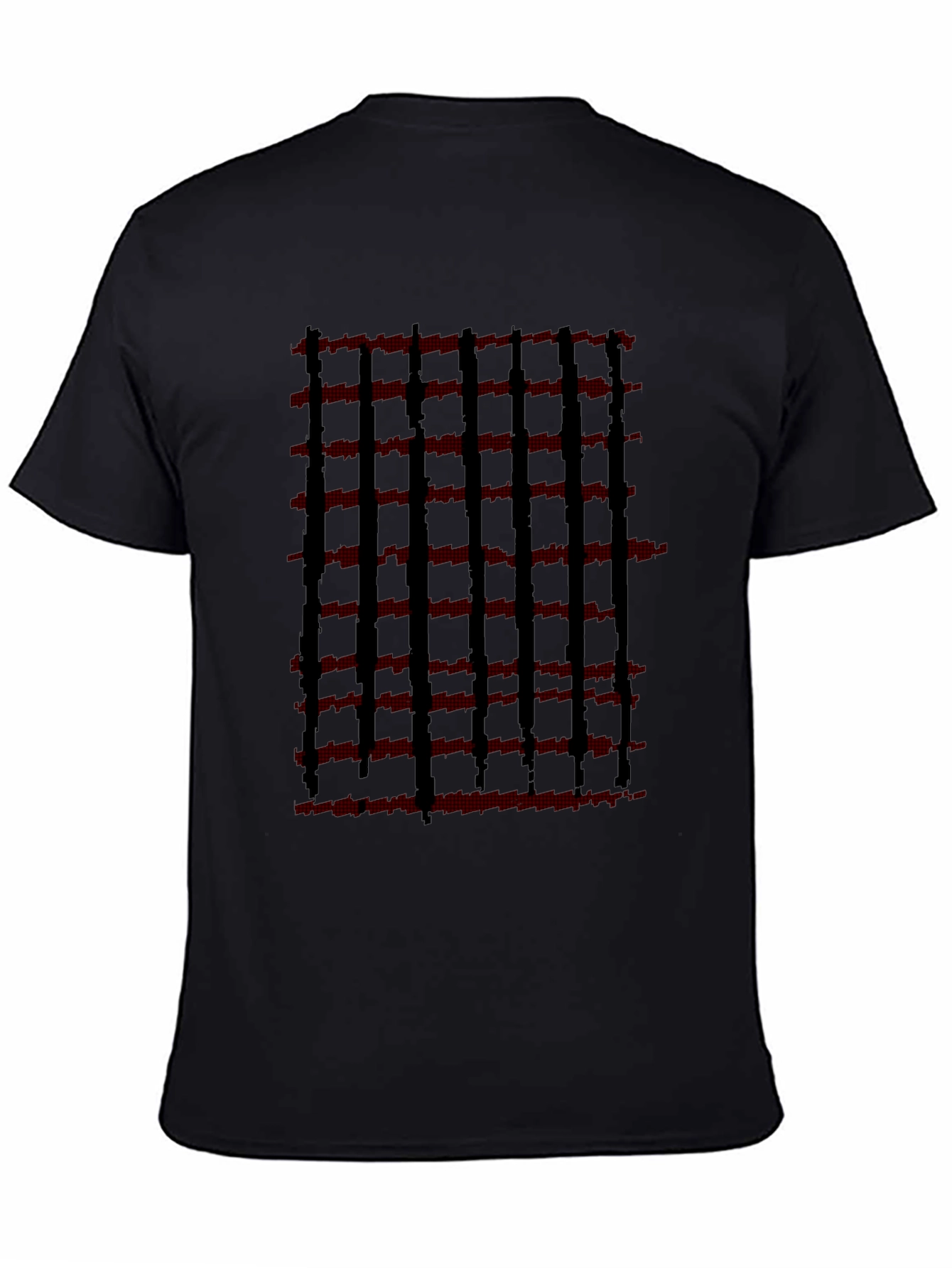 Modern Striped Graphic Tee