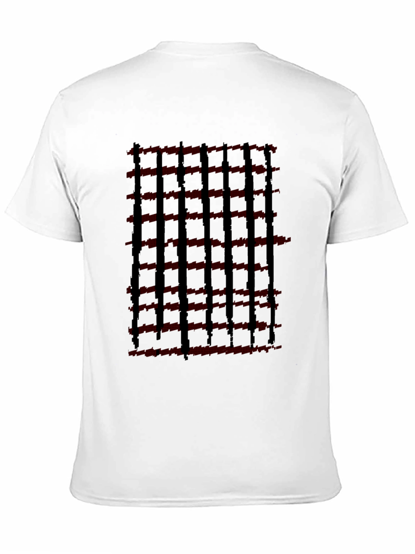 Modern Striped Graphic Tee