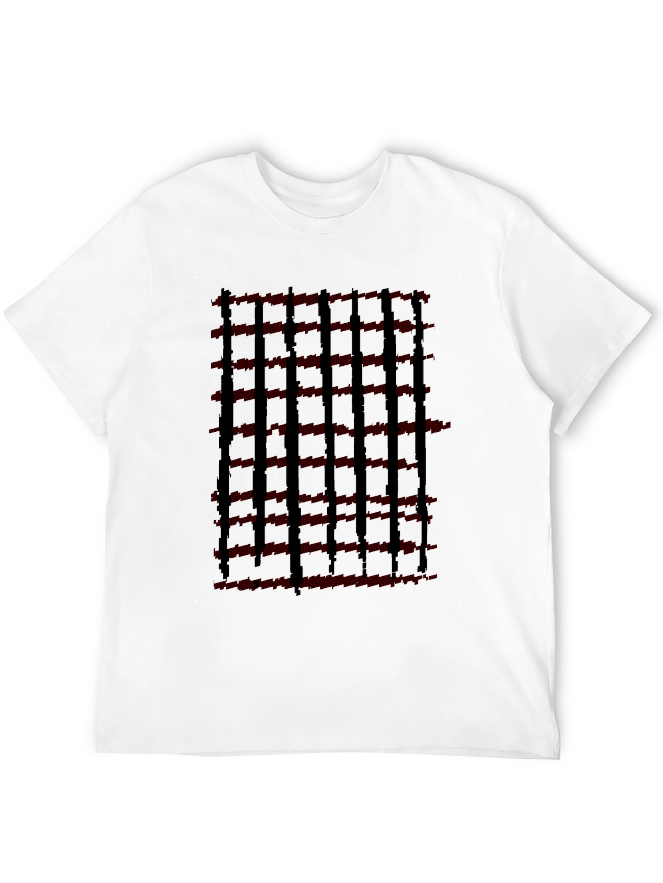 Modern Striped Graphic Tee