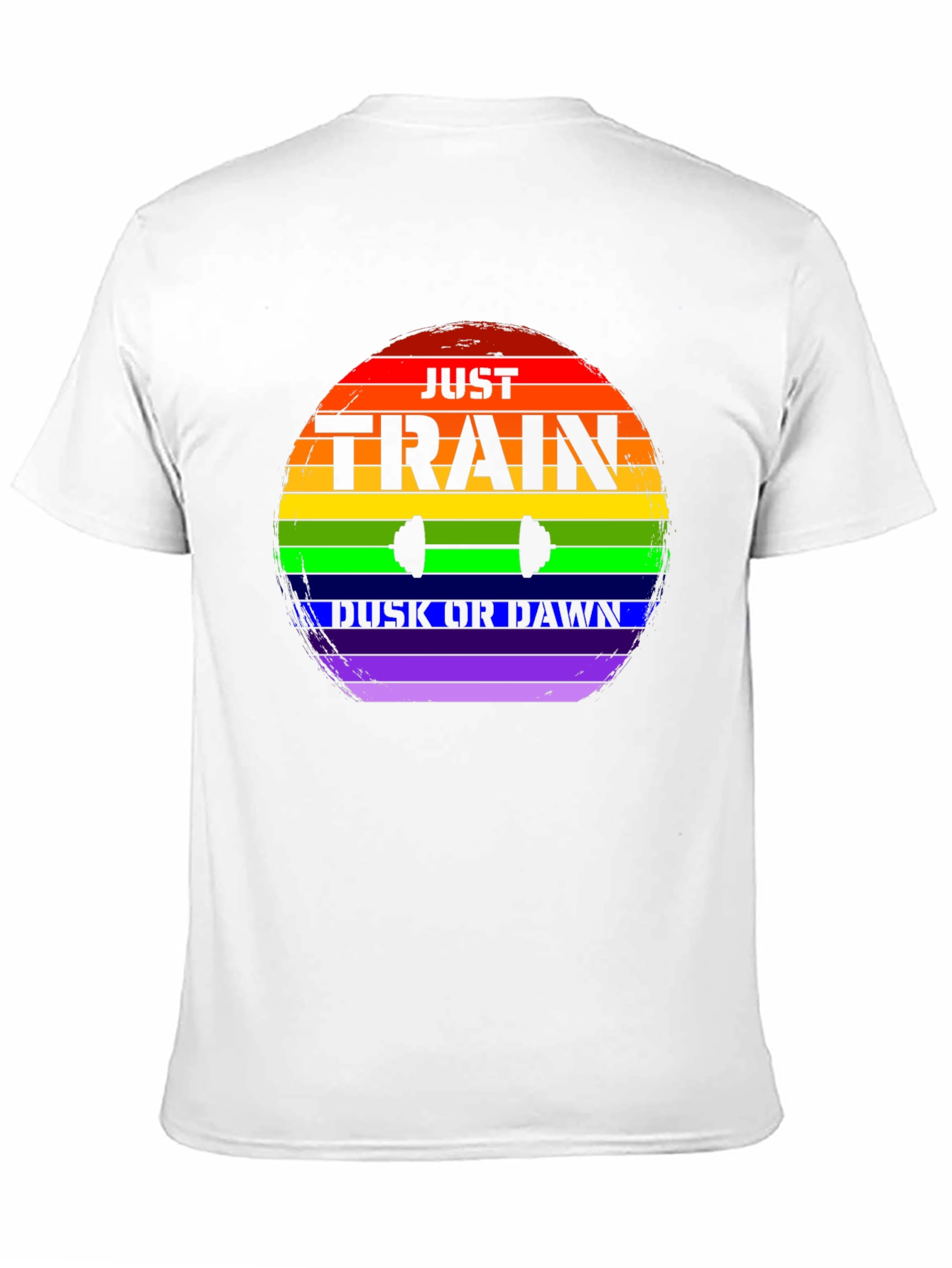 Train Dusk or Dawn Rainbow T-Shirt