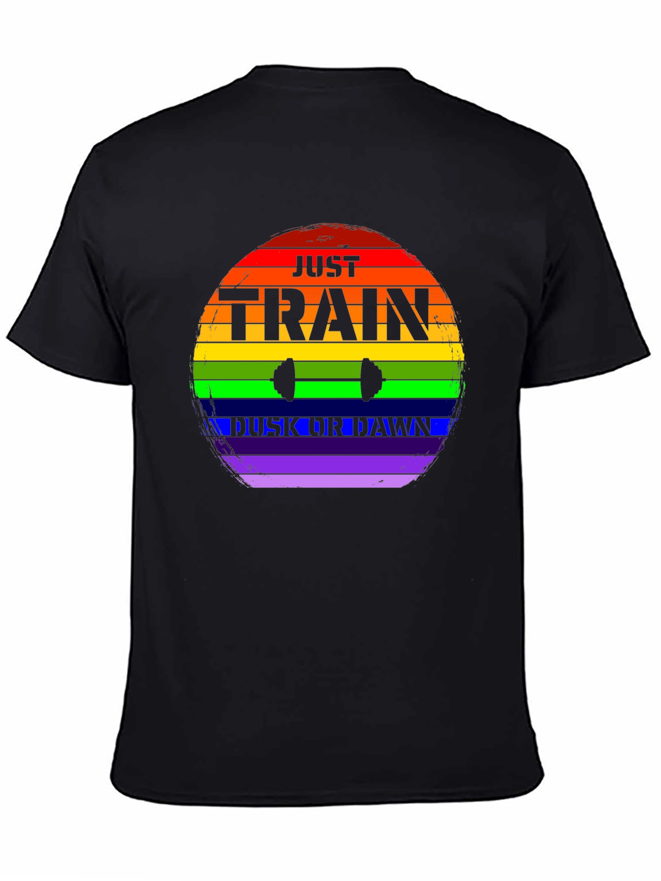 Train Dusk or Dawn Rainbow T-Shirt