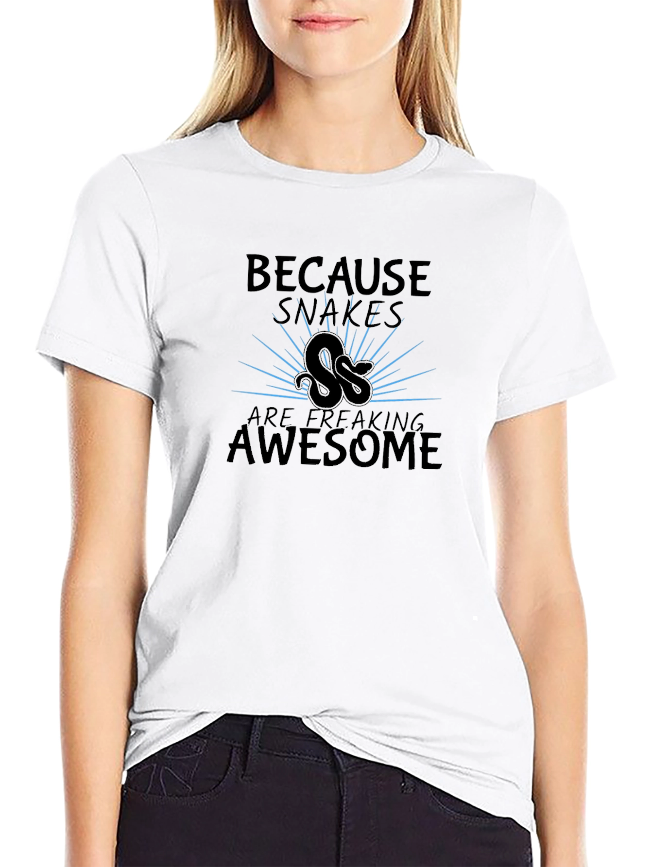 Snakes Are Awesome Graphic Tee