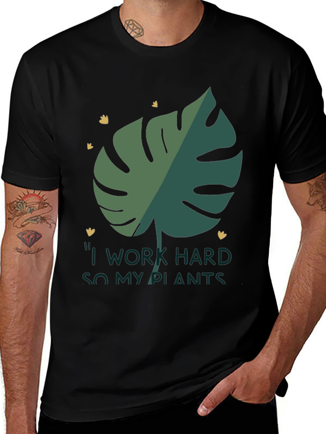 I Work Hard So My Plants T-Shirt