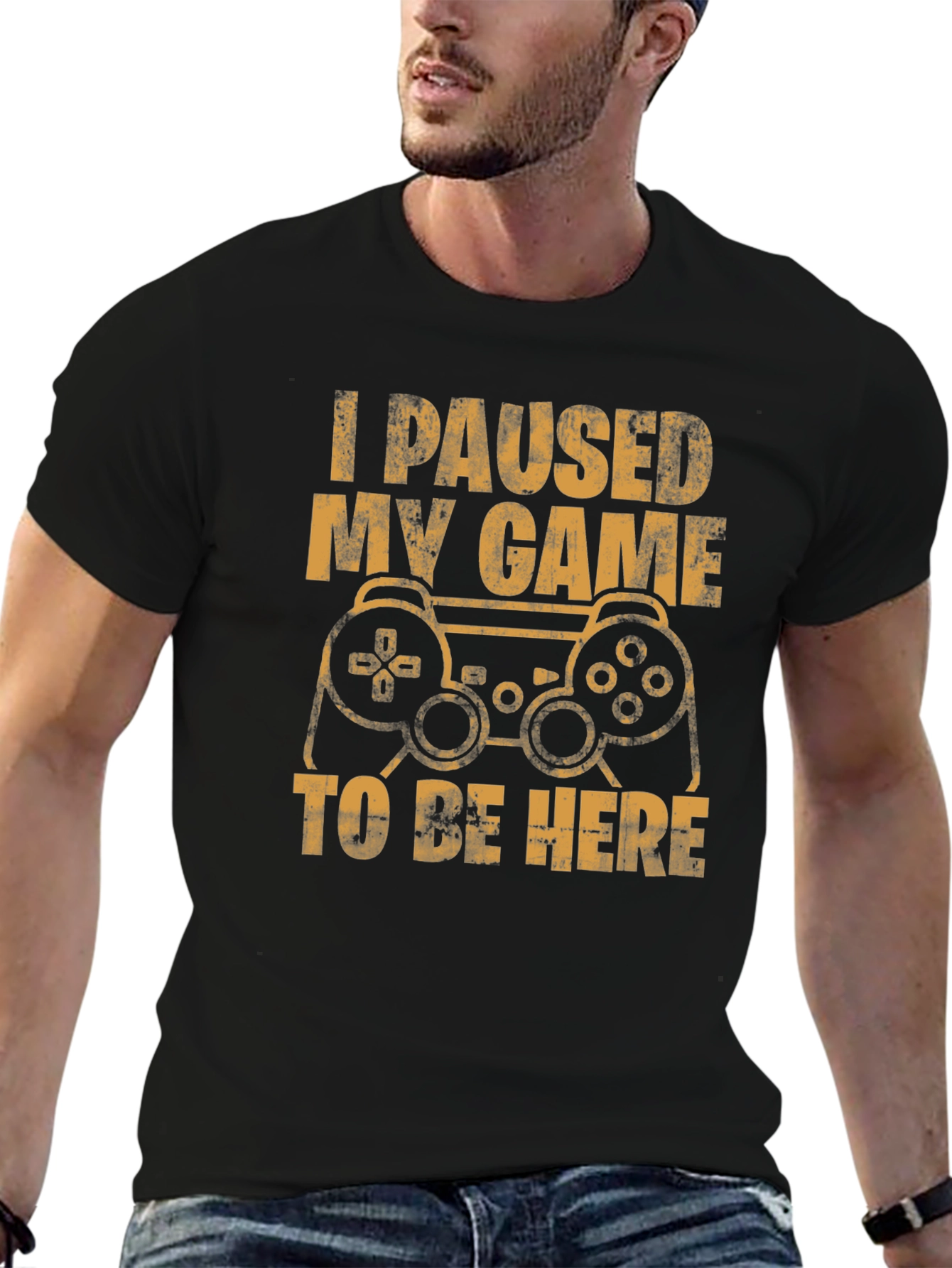 I Paused My Game T-Shirt - Gamer Gift