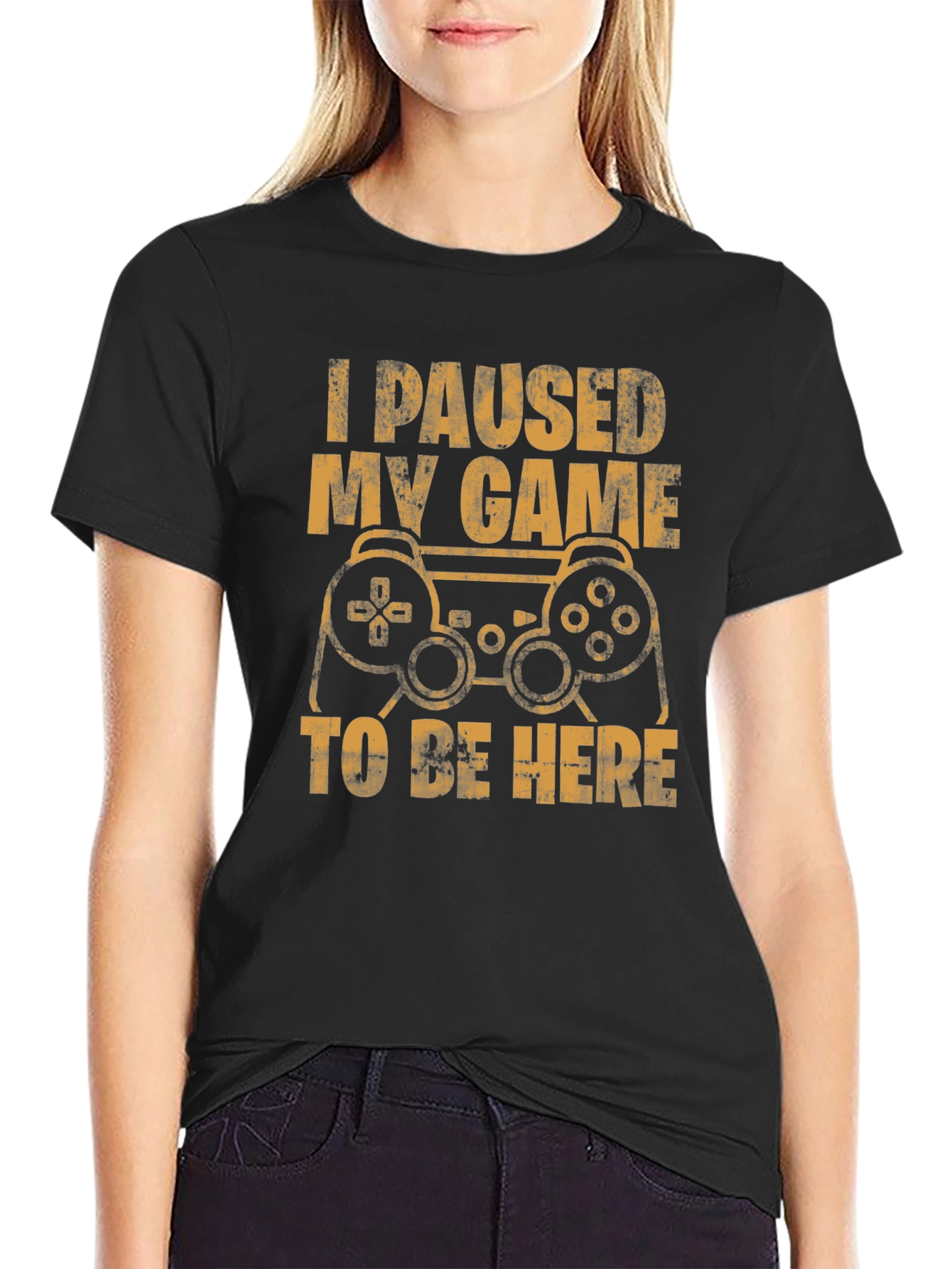 I Paused My Game T-Shirt - Gamer Gift