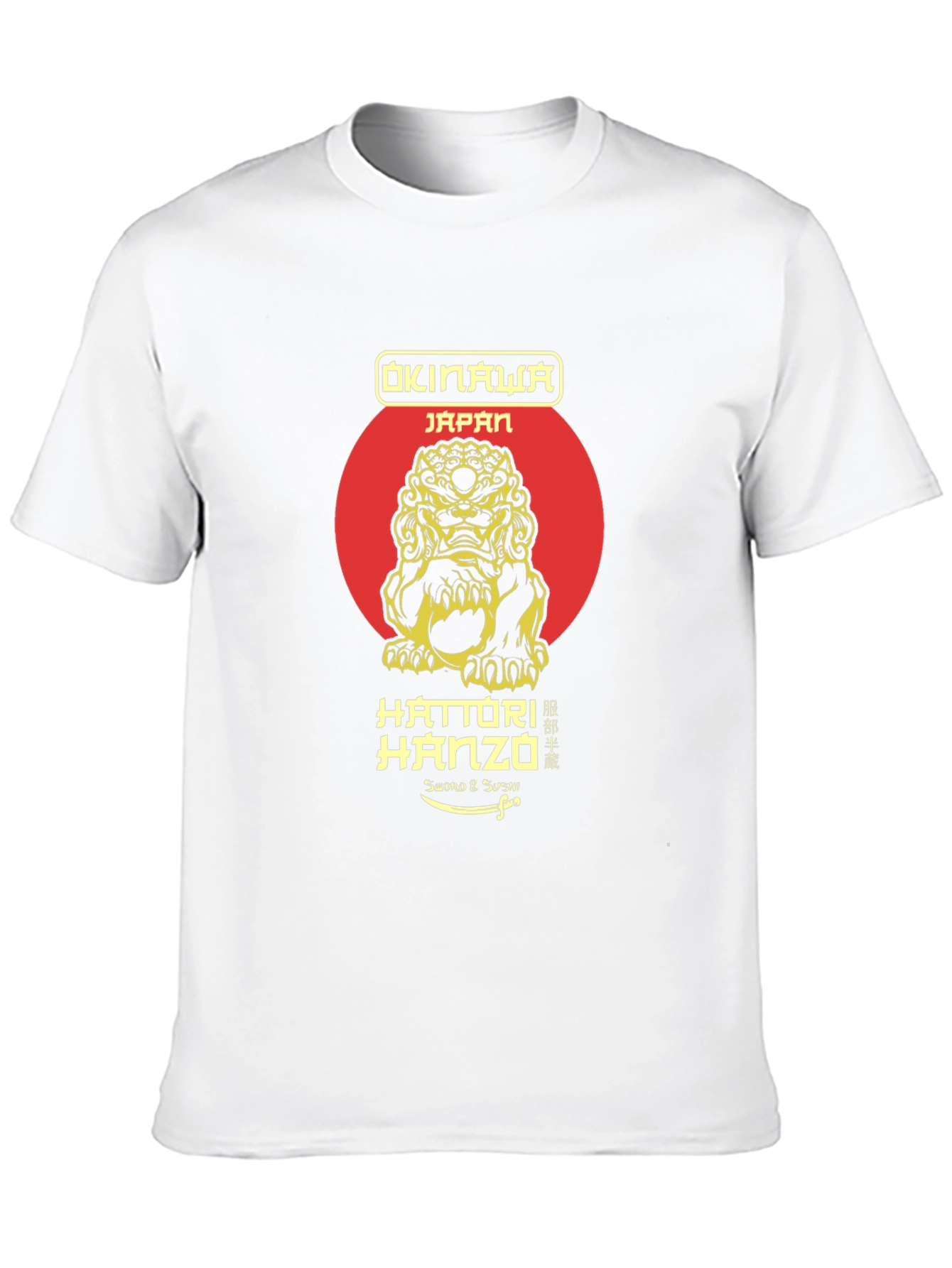 Okinawa Japan Lion Graphic T-Shirt
