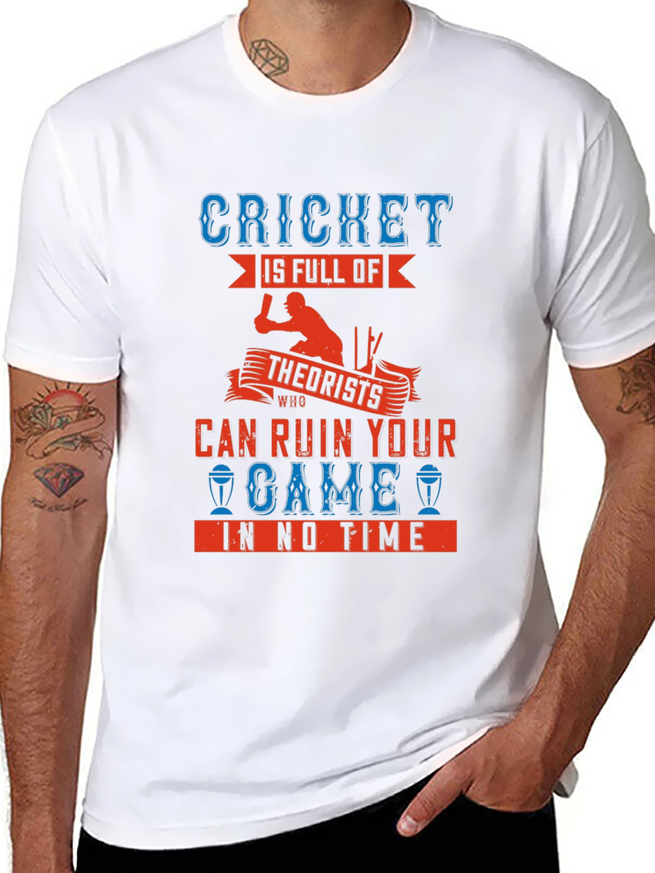 Cricket Theorists Graphic T-Shirt