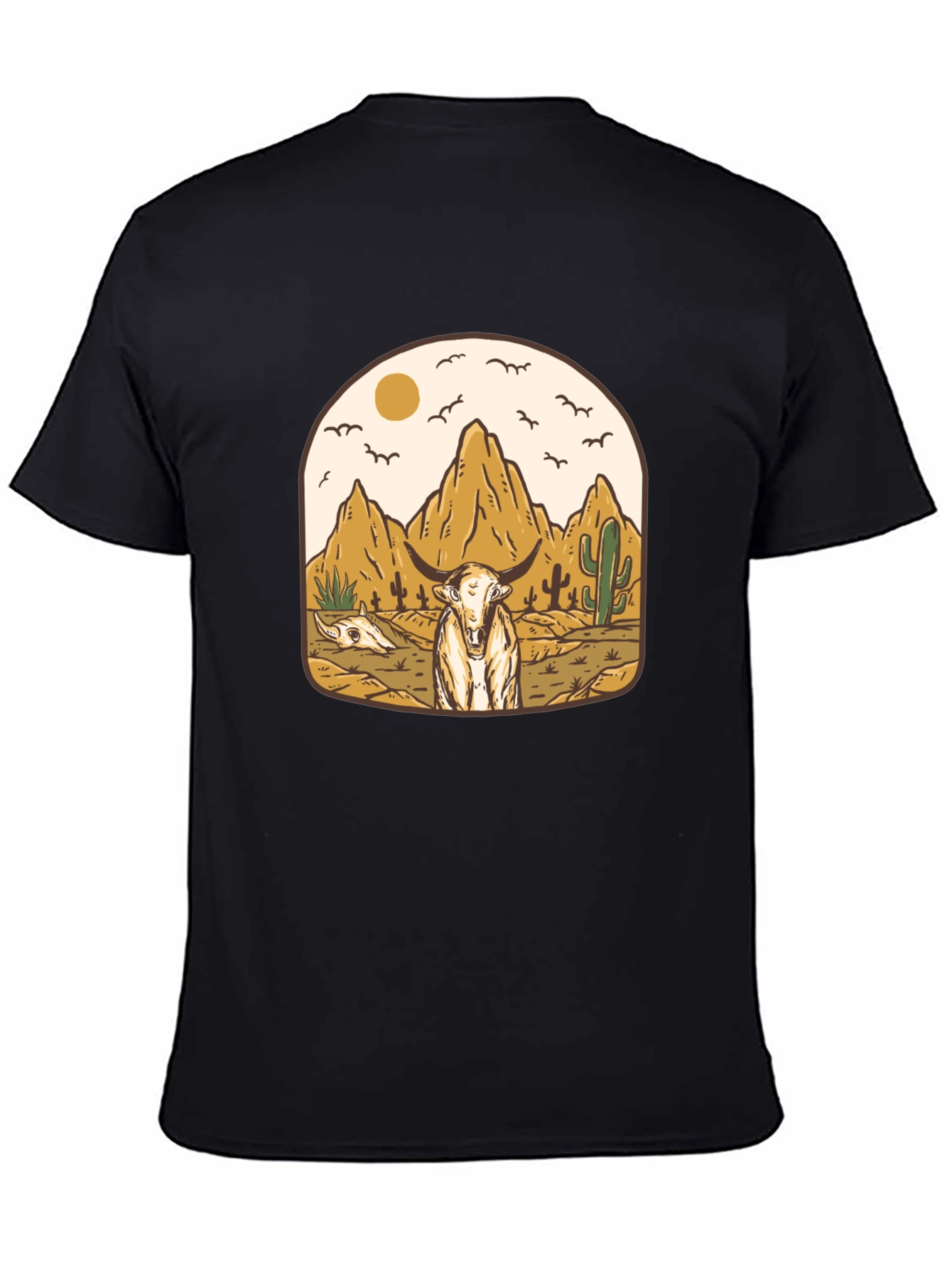 Desert Bull Graphic T-Shirt - Menswear