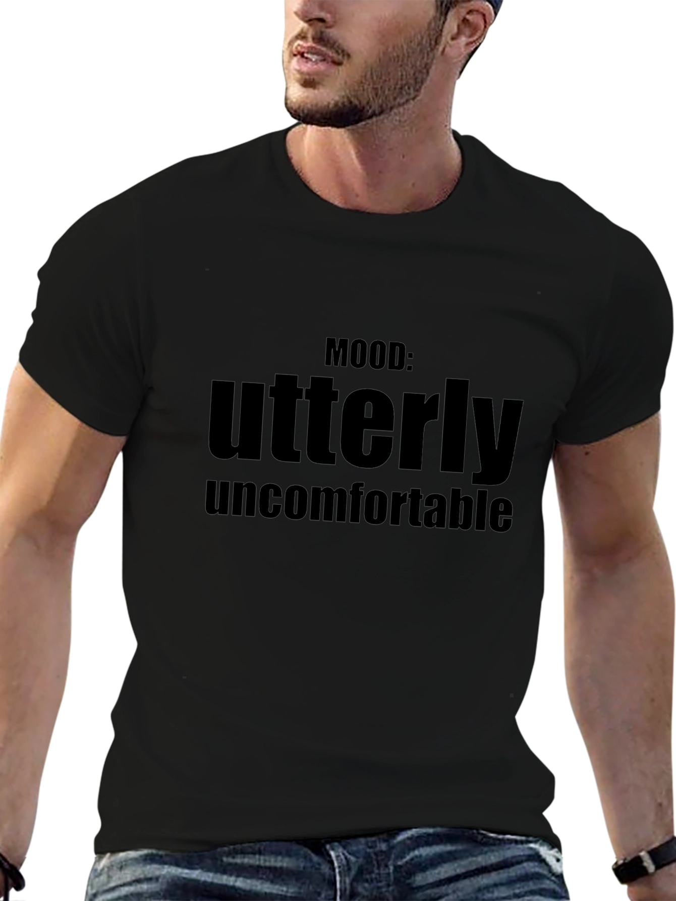Mood: Utterly Uncomfortable Graphic T-Shirt