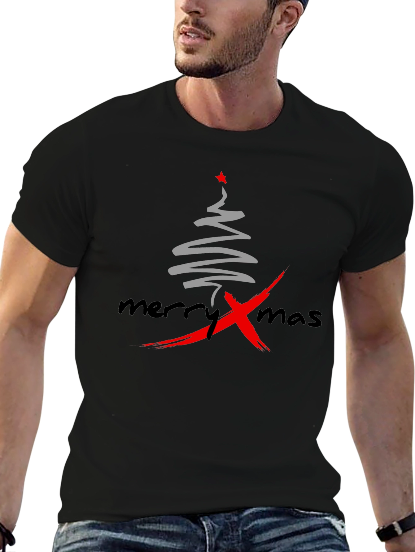Merry Xmas T-Shirt - Holiday Tee