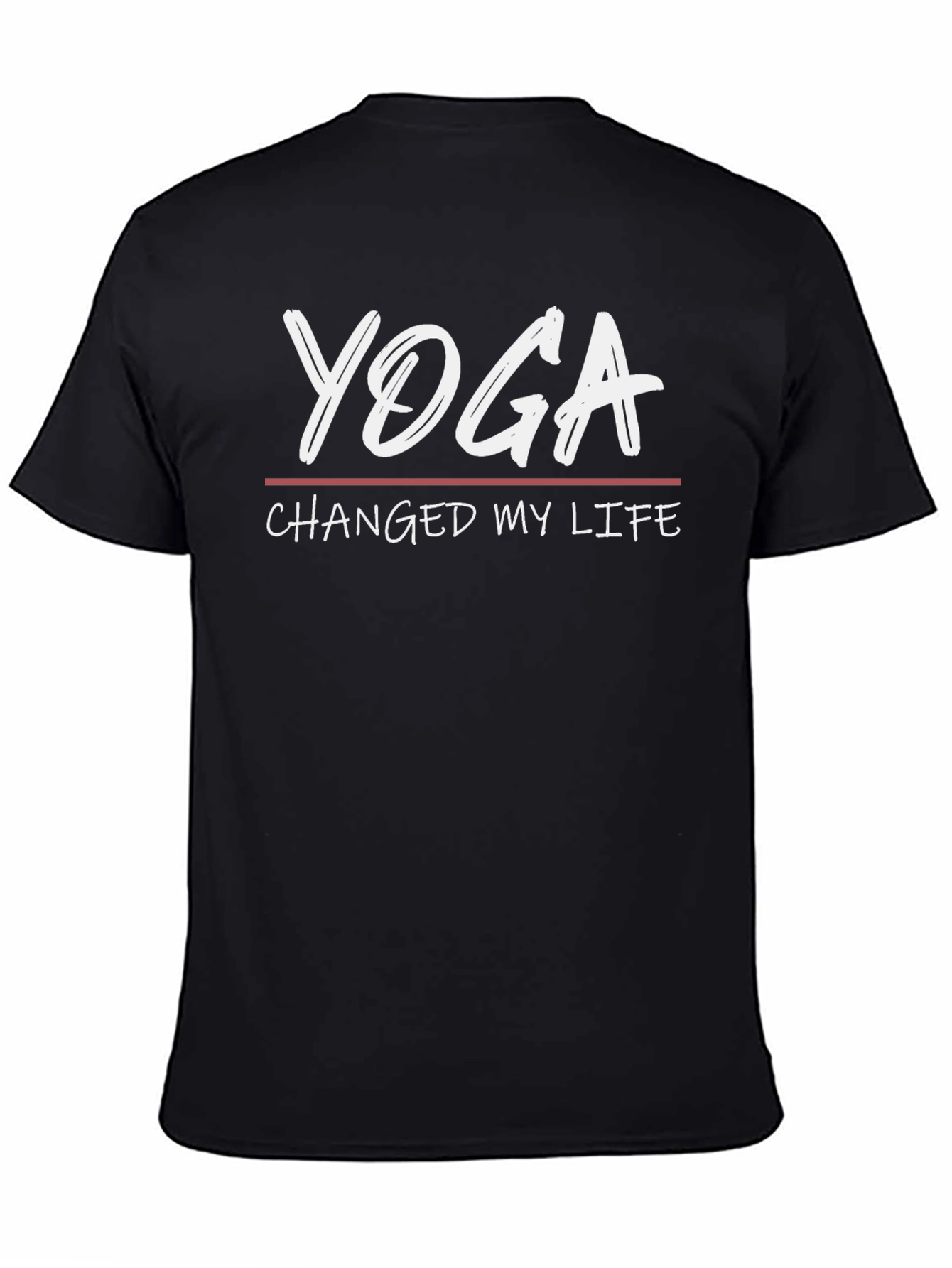 Yoga Changed My Life T-Shirt - Stylish Graphic Tee