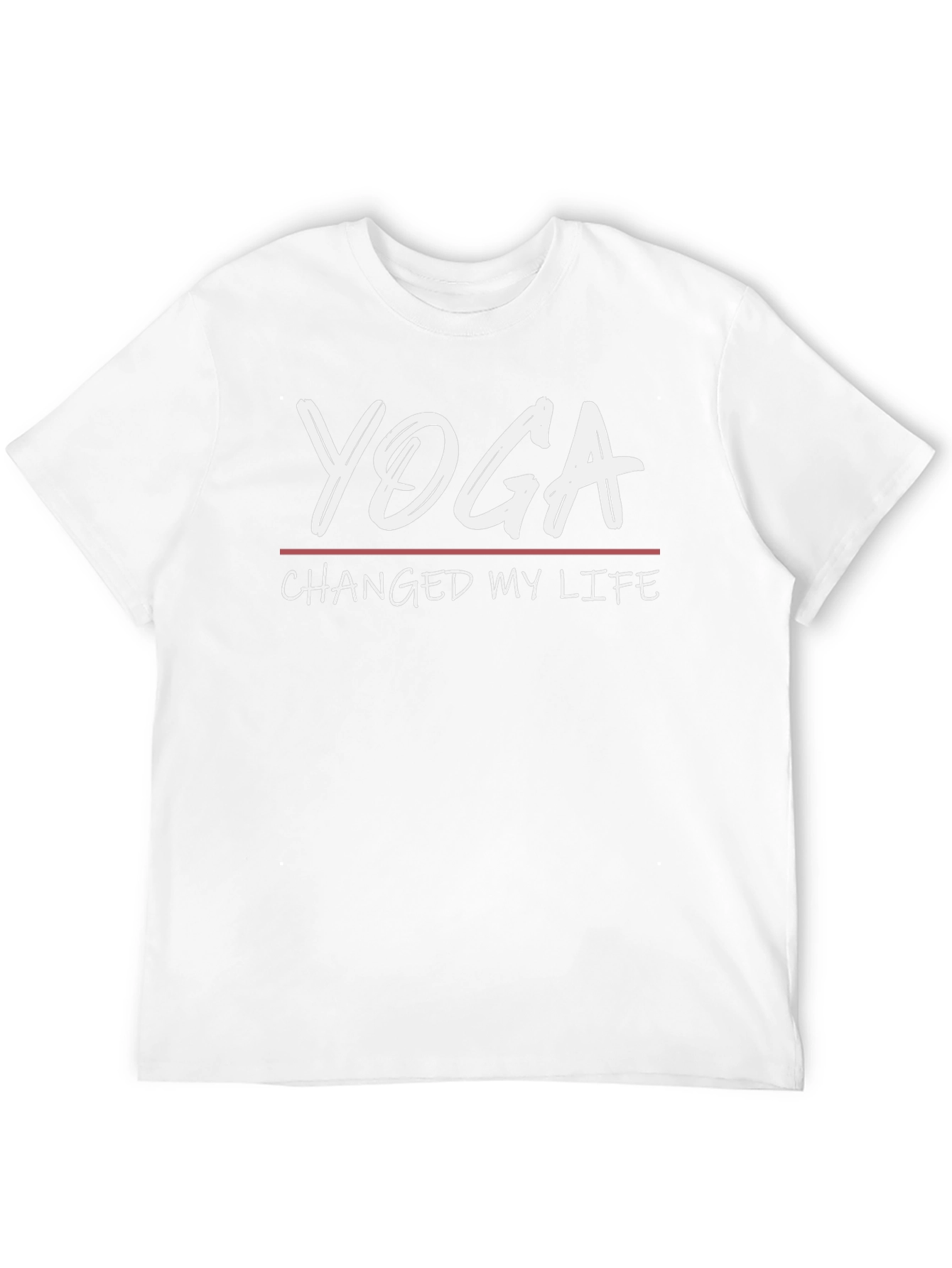 Yoga Changed My Life T-Shirt - Stylish Graphic Tee