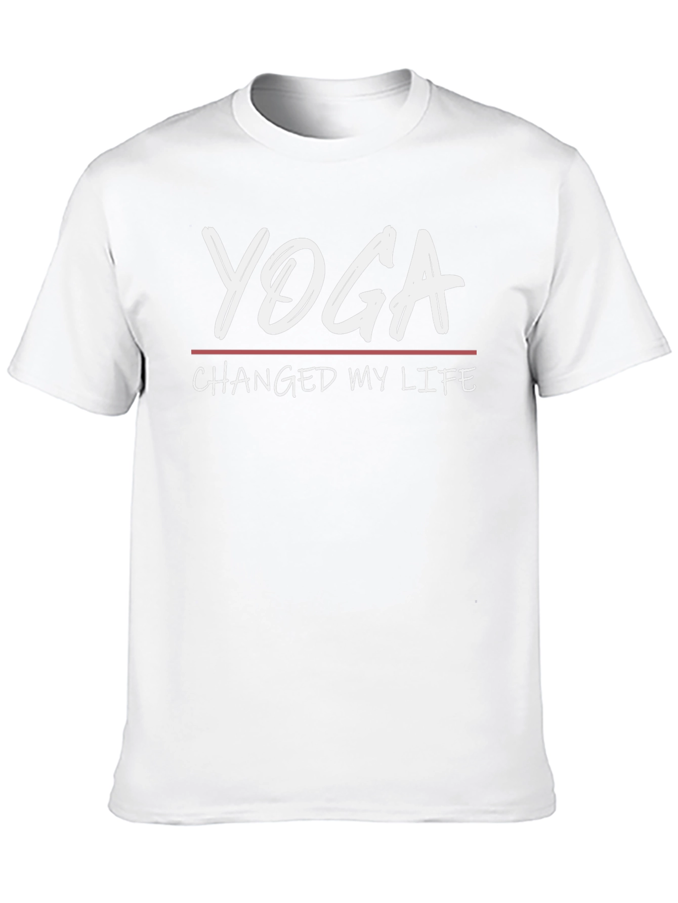 Yoga Changed My Life T-Shirt - Stylish Graphic Tee