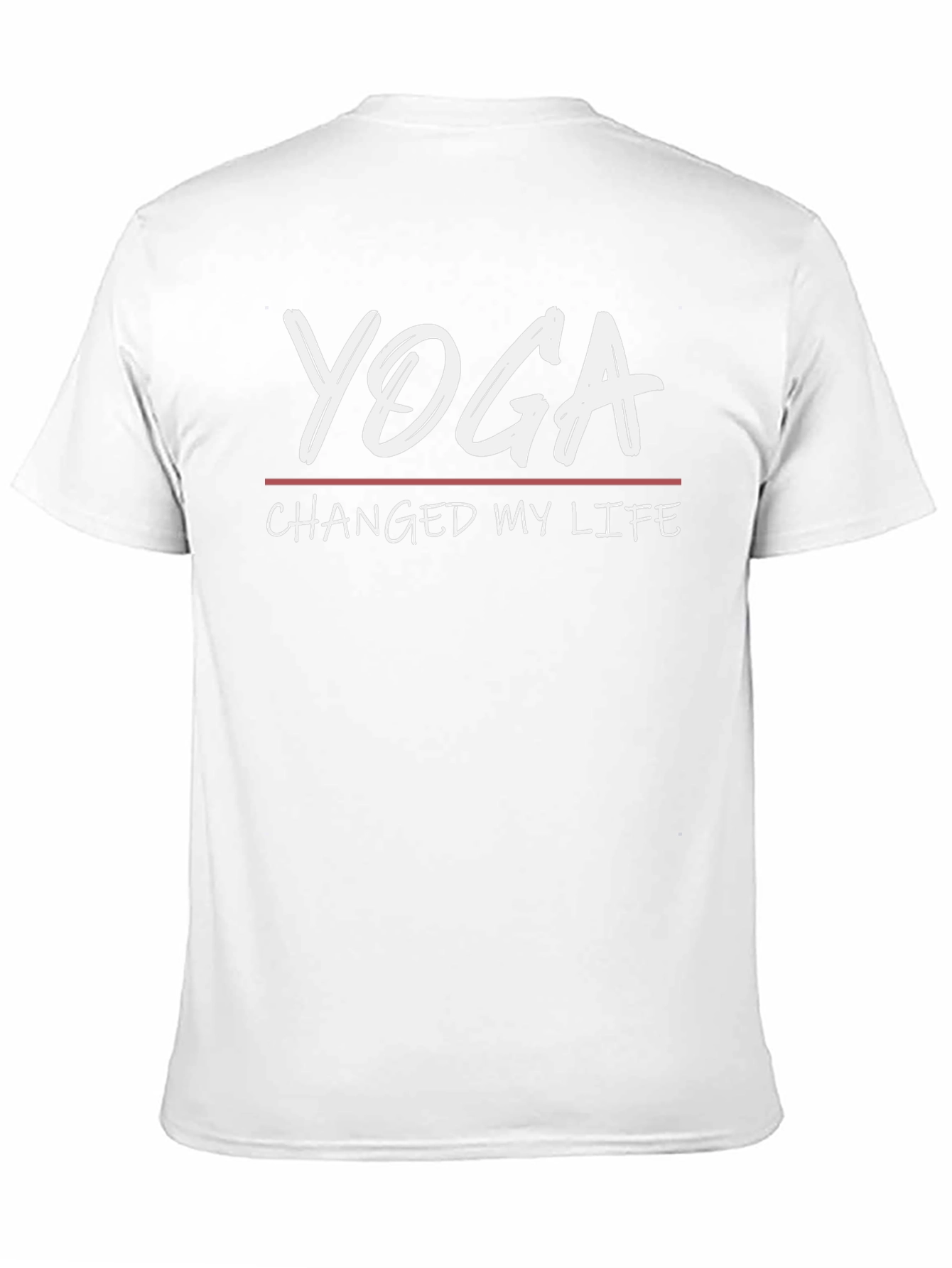 Yoga Changed My Life T-Shirt - Stylish Graphic Tee