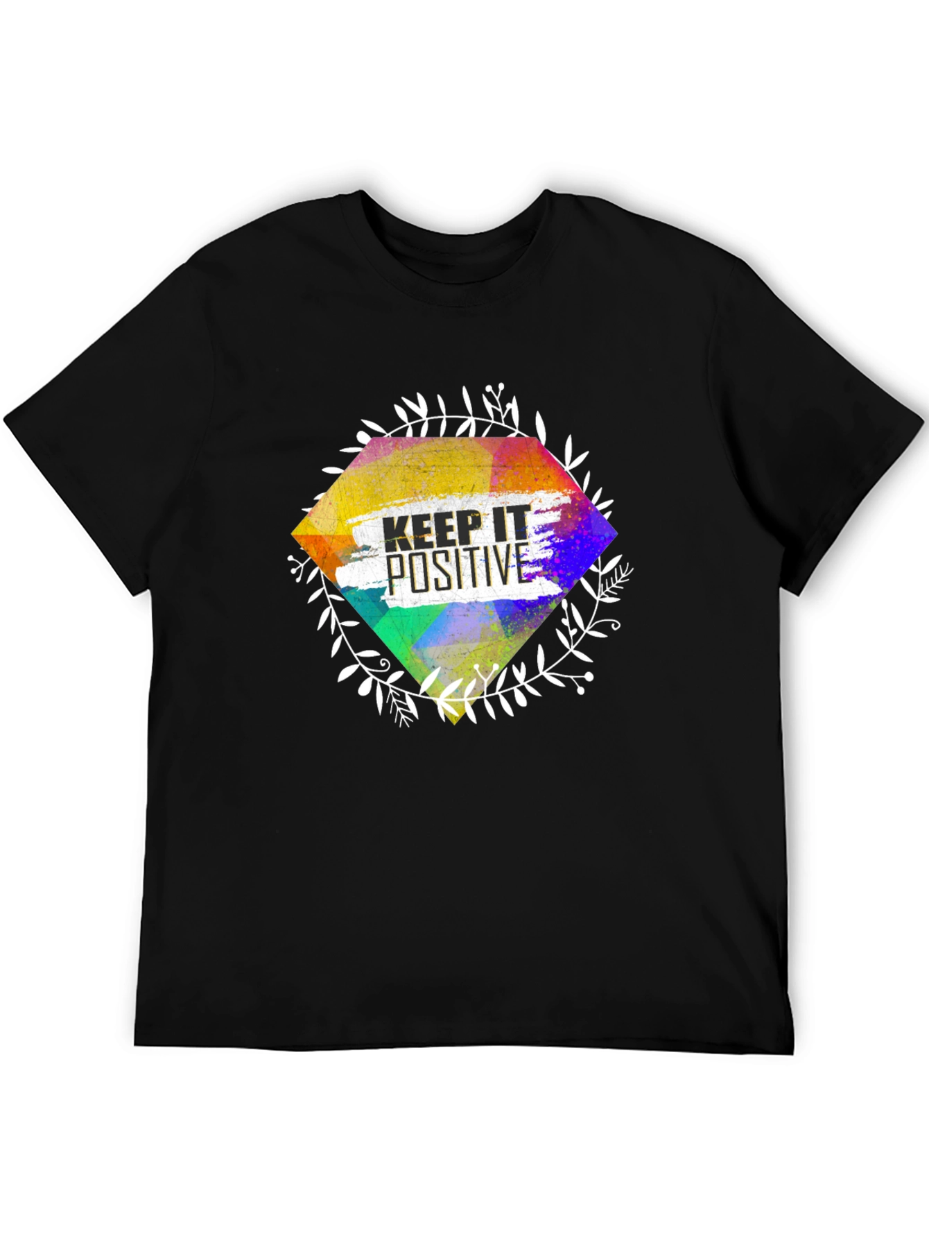 Keep It Positive Graphic Tee - Stylish Casual Wear